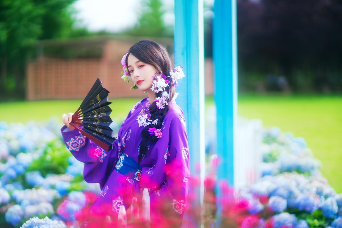 图片[18]-[YITUYU艺图语] 2022.01.04 紫色初摄影夏 欢欢 [35P] – 速更版-美库