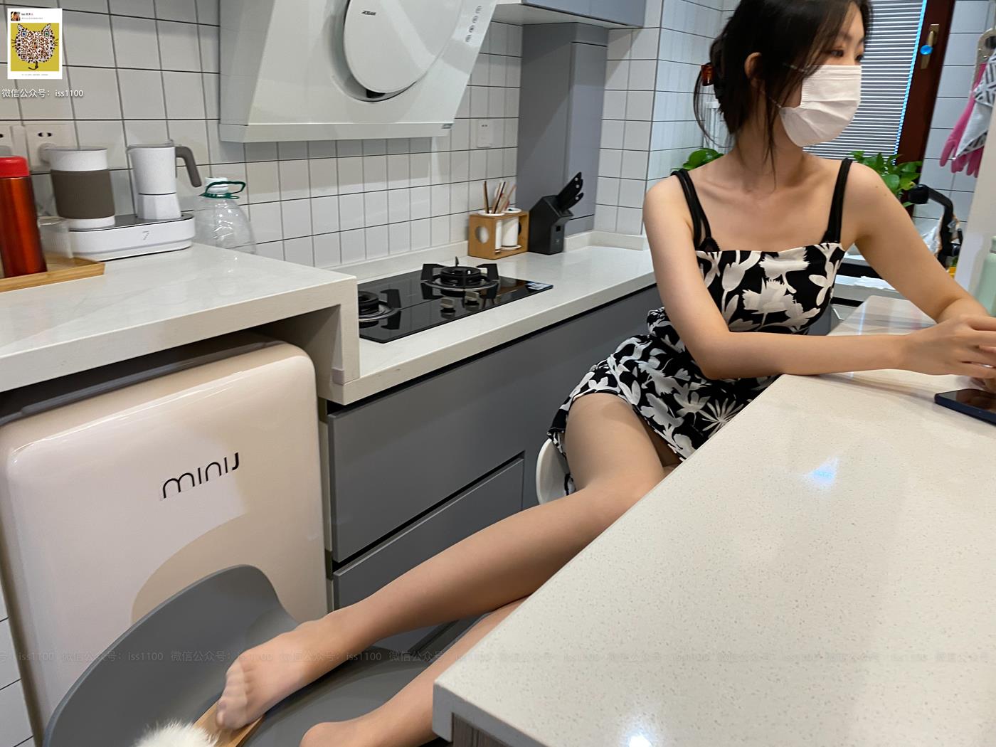 图片[53]-ISS系列 004 美晗 厨娘肉色连裤袜 [87P] – 速更版-美库