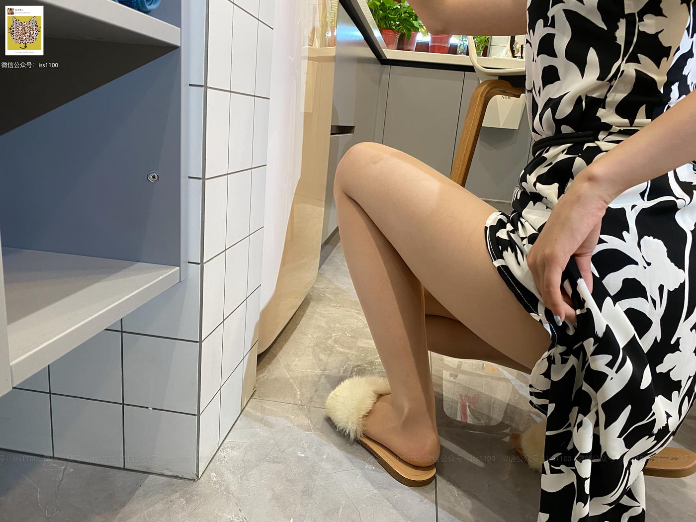 图片[83]-ISS系列 004 美晗 厨娘肉色连裤袜 [87P] – 速更版-美库