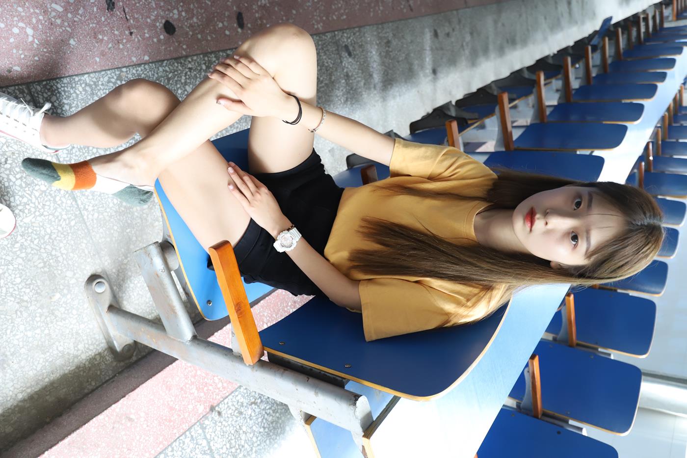 图片[16]-大西瓜爱牙膏-2020 01X活动 模特1（一） 教室热裤短袜 (2) [84P] – 速更版-美库