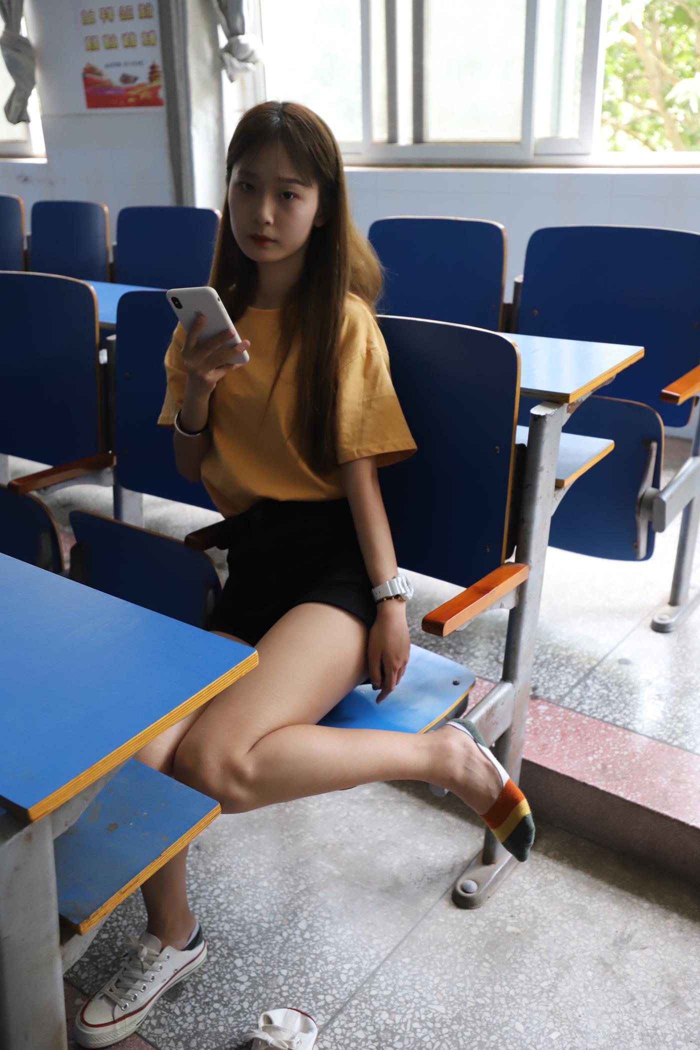 图片[53]-大西瓜爱牙膏-2020 01X活动 模特1（一） 教室热裤短袜 (2) [84P] – 速更版-美库