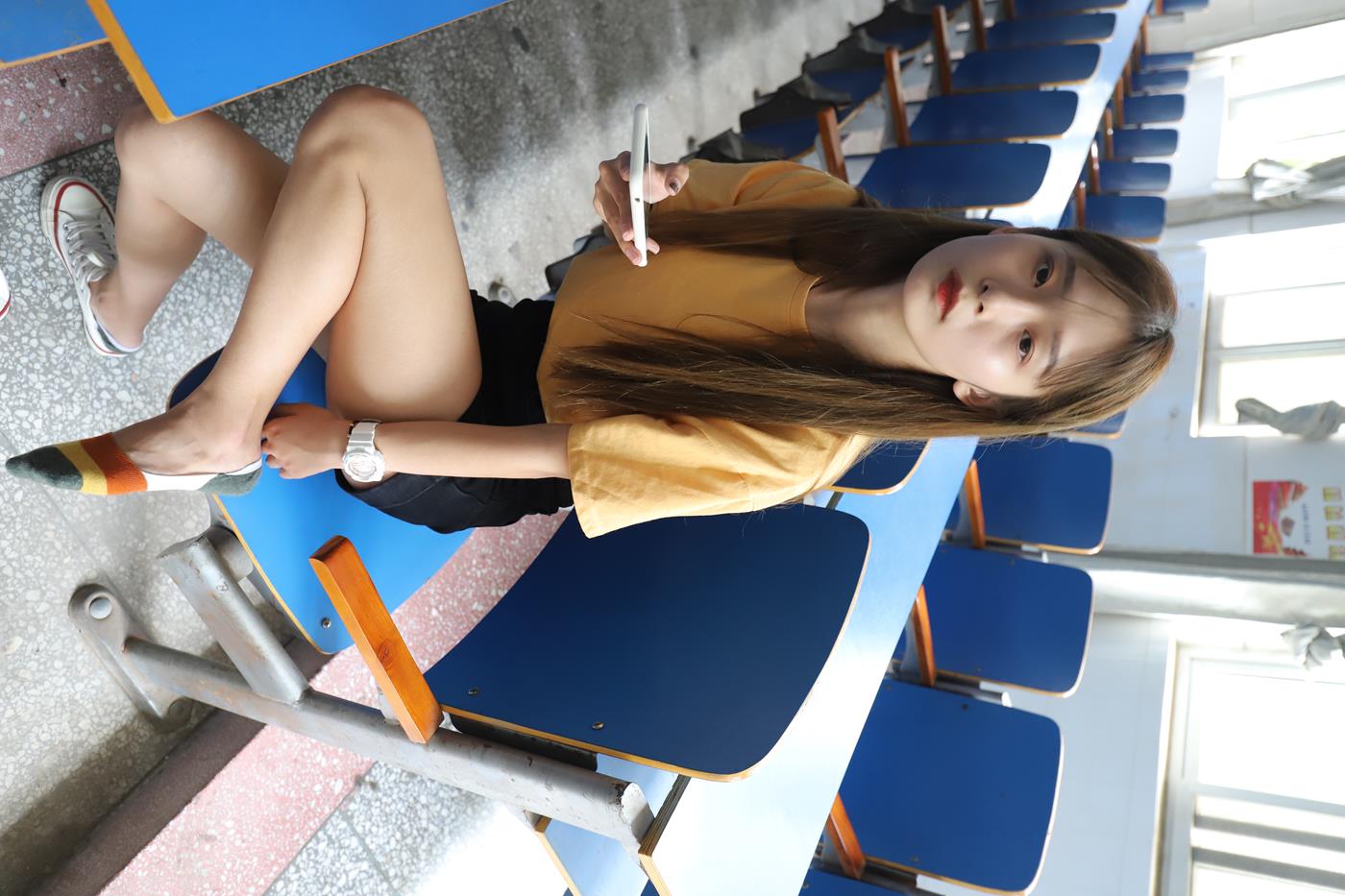 图片[56]-大西瓜爱牙膏-2020 01X活动 模特1（一） 教室热裤短袜 (2) [84P] – 速更版-美库