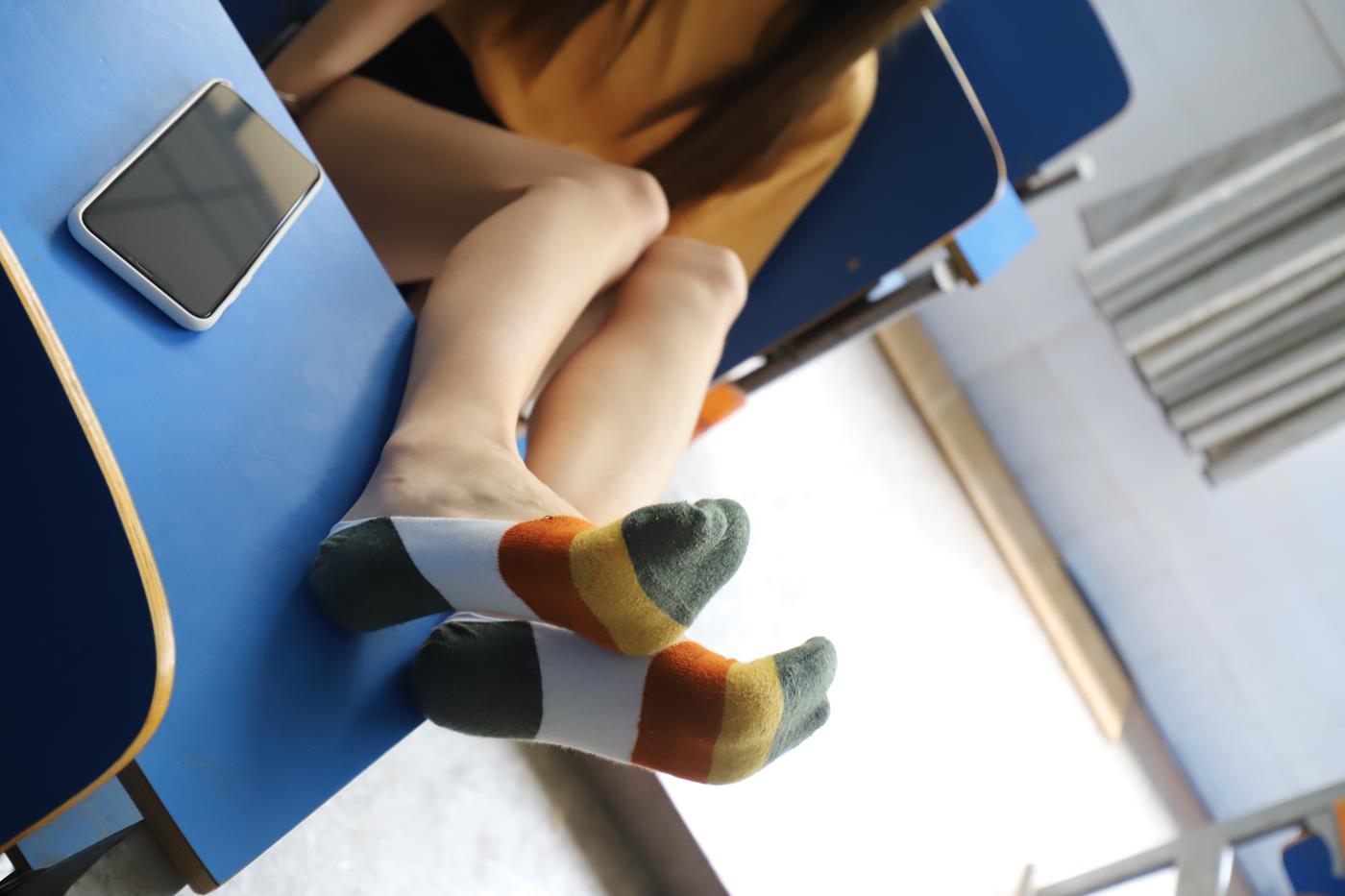 图片[26]-大西瓜爱牙膏-2020 01X活动 模特1（一） 教室热裤短袜 (3) [54P] – 速更版-美库