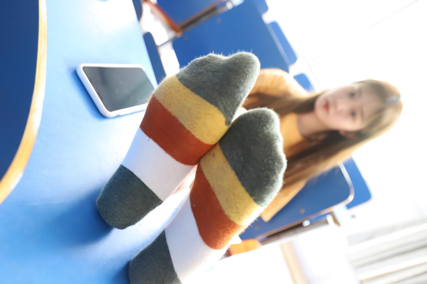 图片[45]-大西瓜爱牙膏-2020 01X活动 模特1（一） 教室热裤短袜 (3) [54P] – 速更版-美库