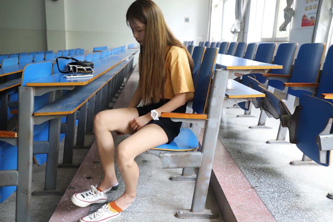 图片[49]-大西瓜爱牙膏-2020 01X活动 模特1（一） 教室热裤短袜 (3) [54P] – 速更版-美库