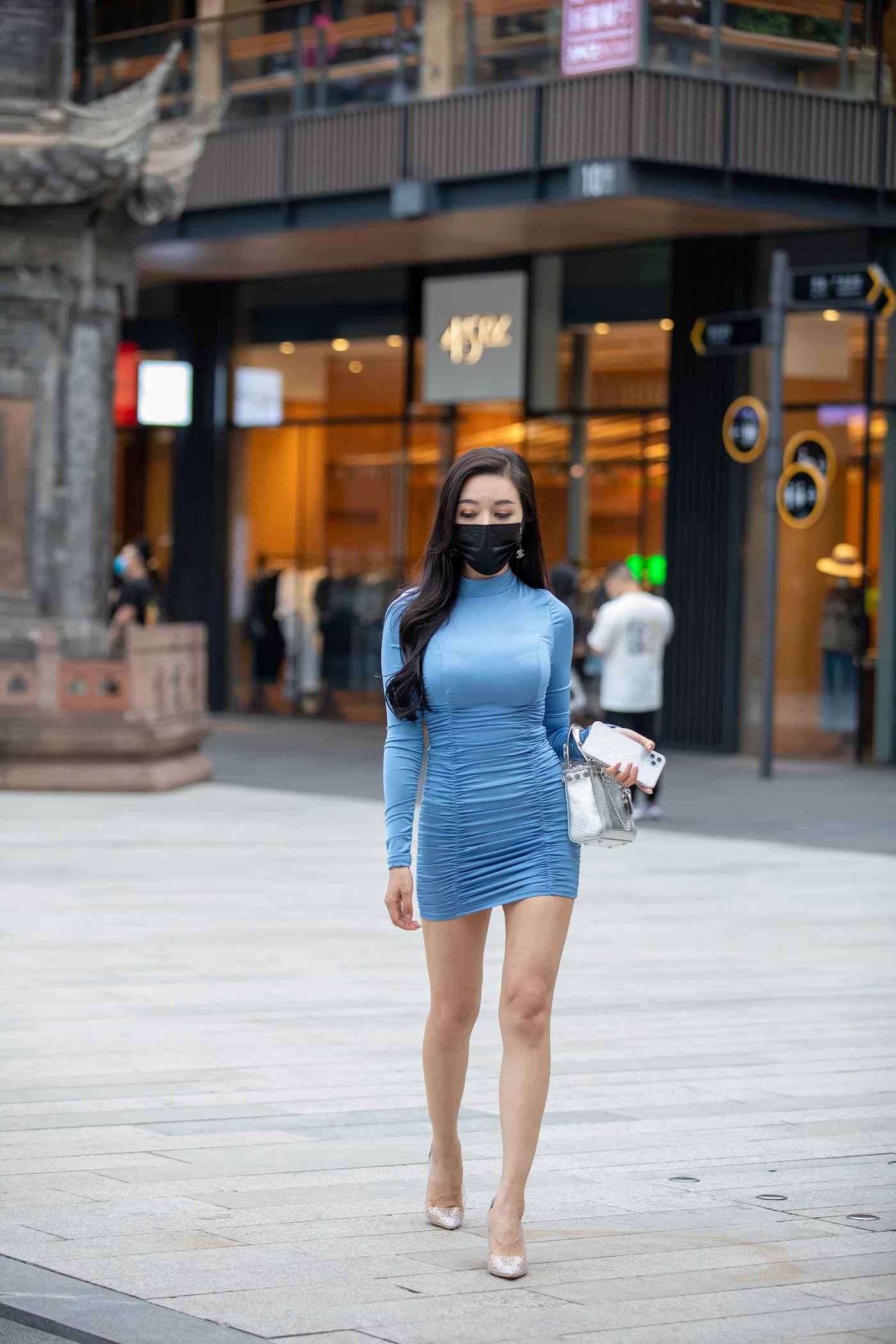 图片[57]-唯美街拍 NO.1057 韵味的包臀裙小姐姐 (3) [79P] – 图云谷-图云谷