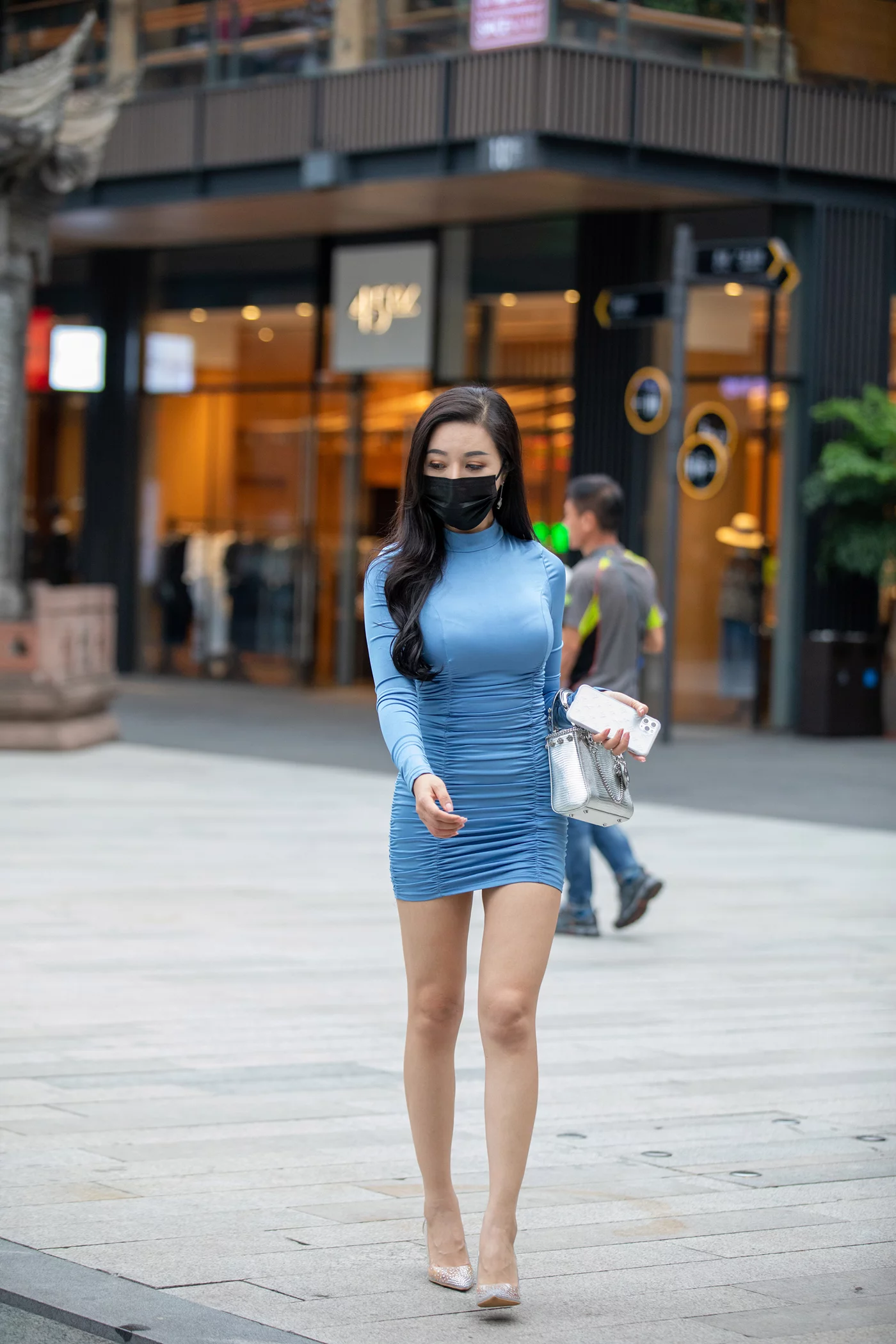 图片[61]-唯美街拍 NO.1057 韵味的包臀裙小姐姐 (3) [79P] – 图云谷-图云谷