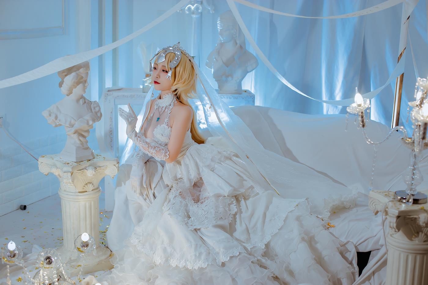 图片[12]-二佐Nisa  – fate贞德花嫁[12P] – 速更版-美库