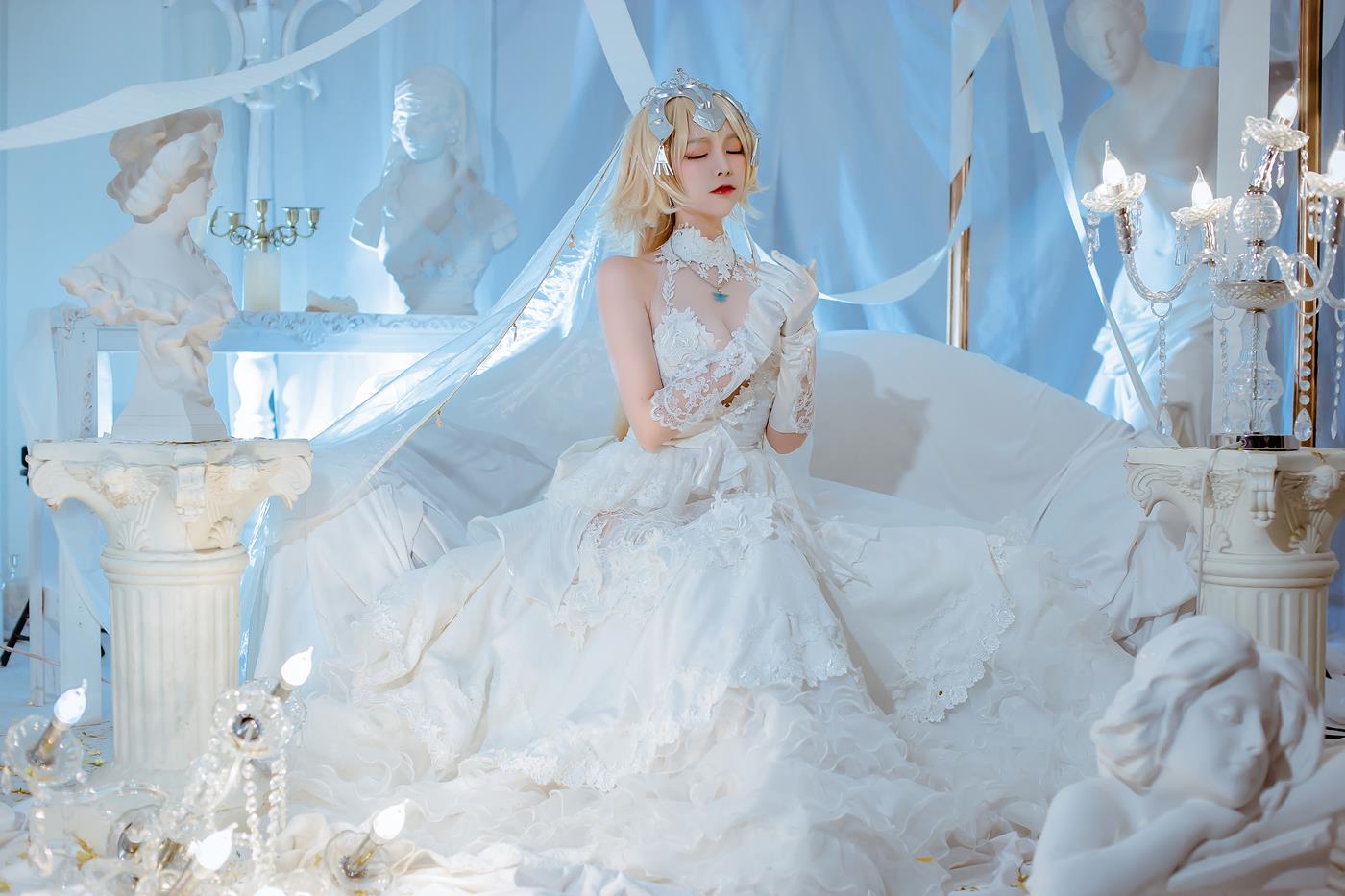 图片[13]-二佐Nisa  – fate贞德花嫁[12P] – 速更版-美库