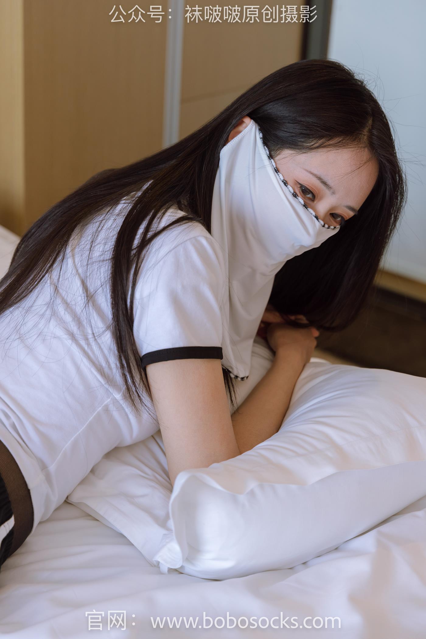 图片[14]-[BoBoSocks袜啵啵]NO.144 小安-板鞋、黑丝、部分戴面纱 (2) [84P] – 速更版-美库