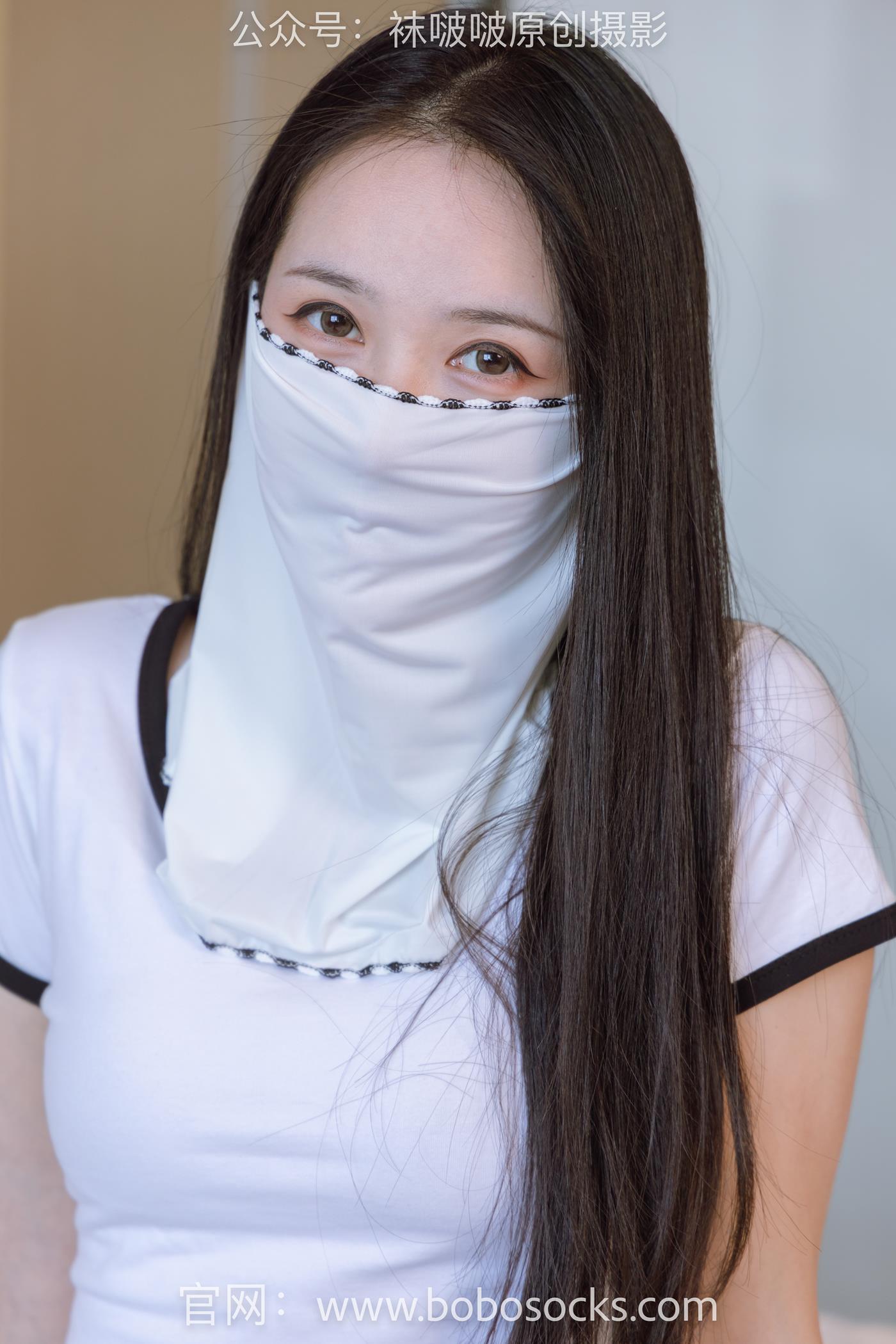图片[23]-[BoBoSocks袜啵啵]NO.144 小安-板鞋、黑丝、部分戴面纱 (1) [84P] – 速更版-美库