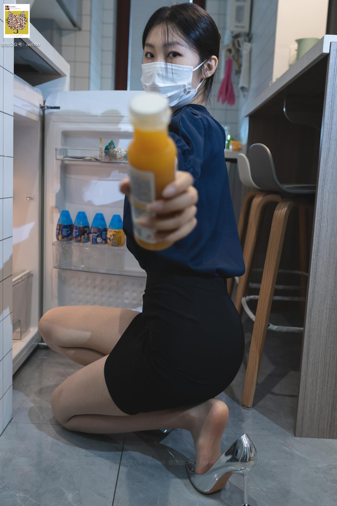 图片[13]-ISS系列 008 美晗 蓝色衬衫 [70P] – 速更版-美库