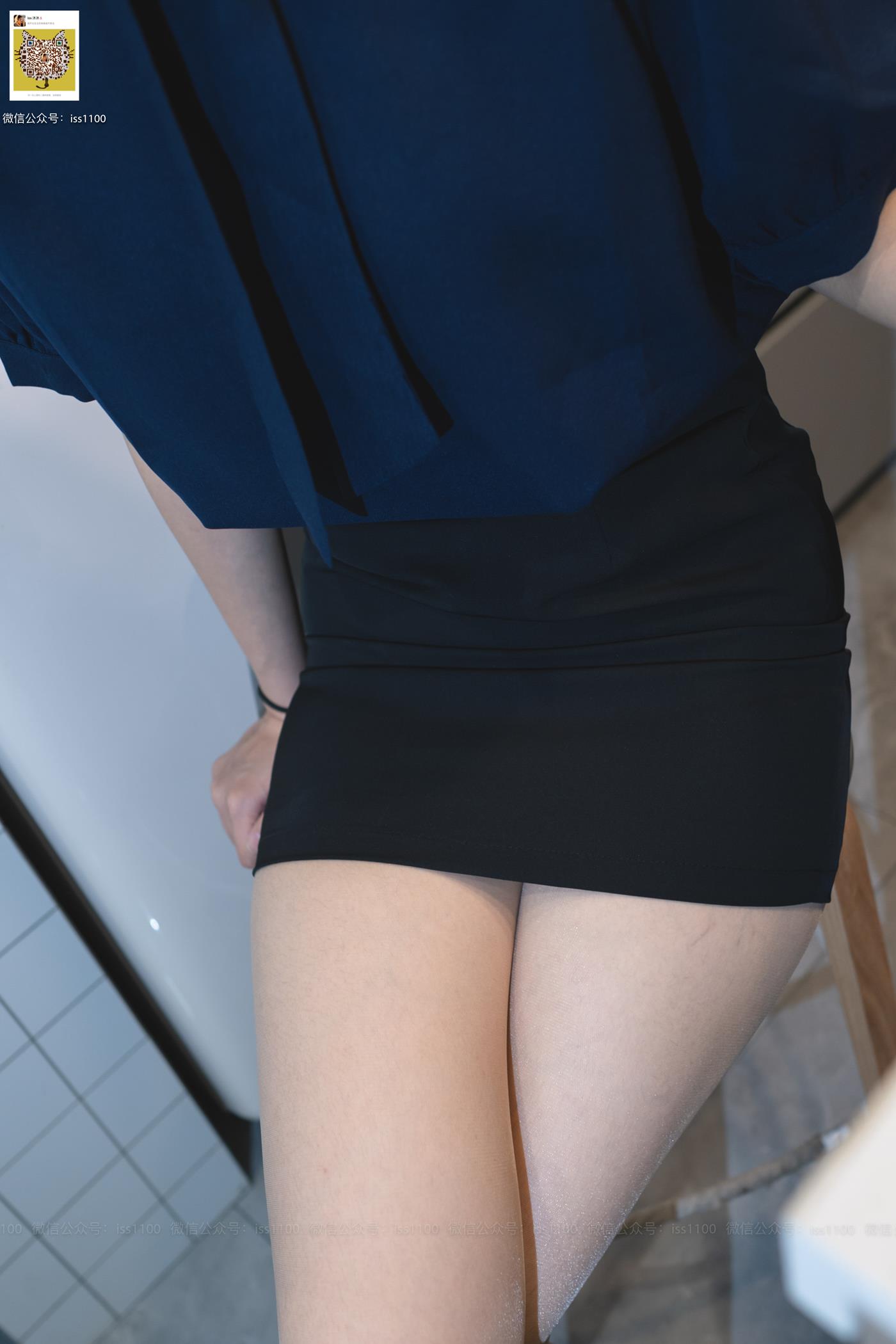 图片[21]-ISS系列 008 美晗 蓝色衬衫 [70P] – 速更版-美库