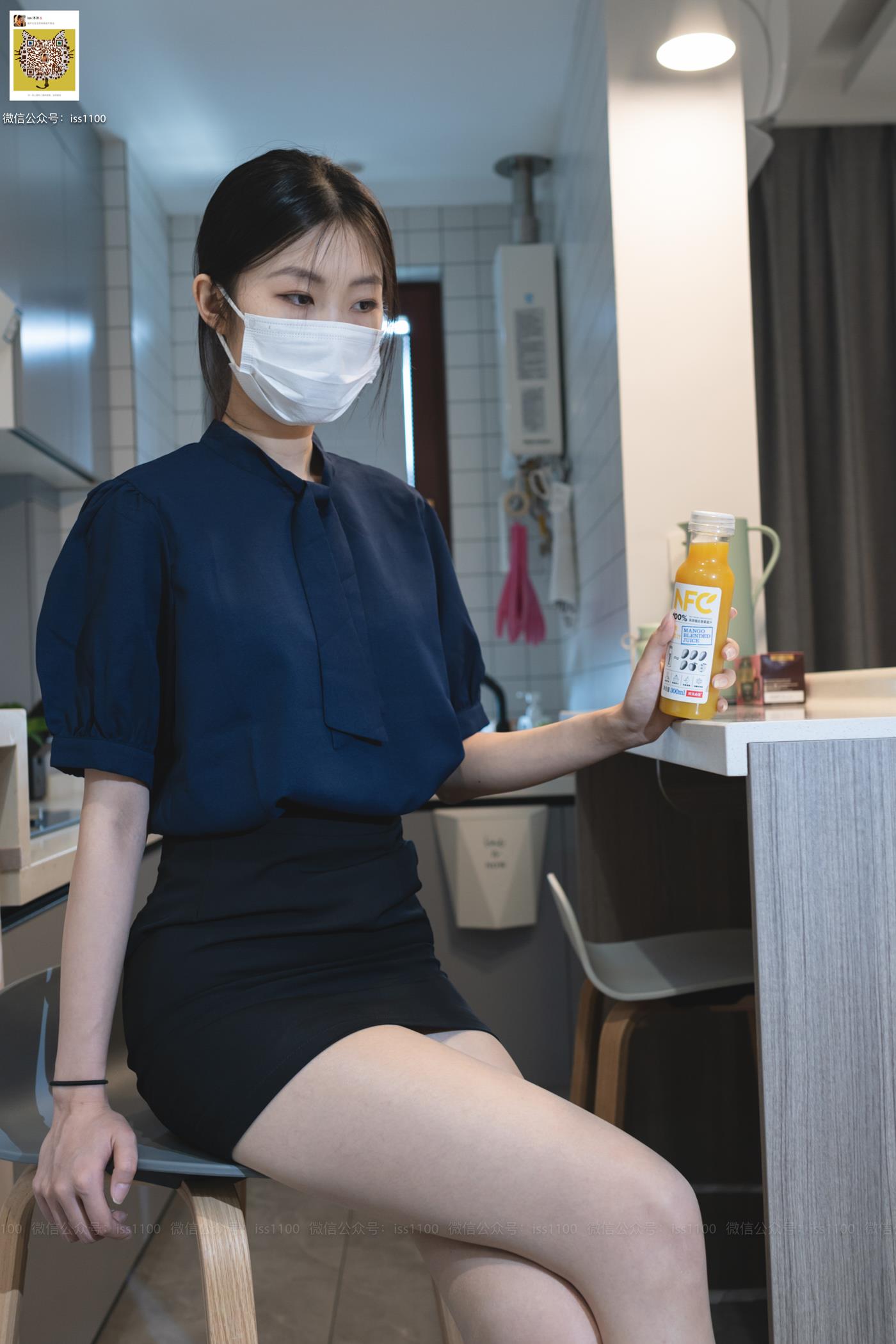 图片[24]-ISS系列 008 美晗 蓝色衬衫 [70P] – 速更版-美库