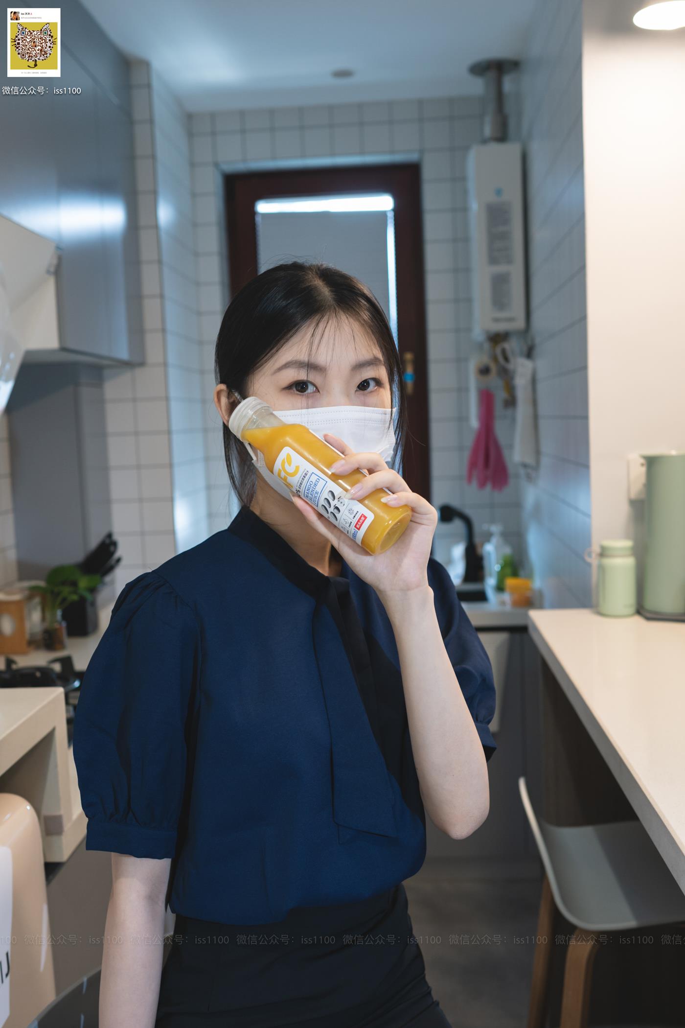 图片[25]-ISS系列 008 美晗 蓝色衬衫 [70P] – 速更版-美库