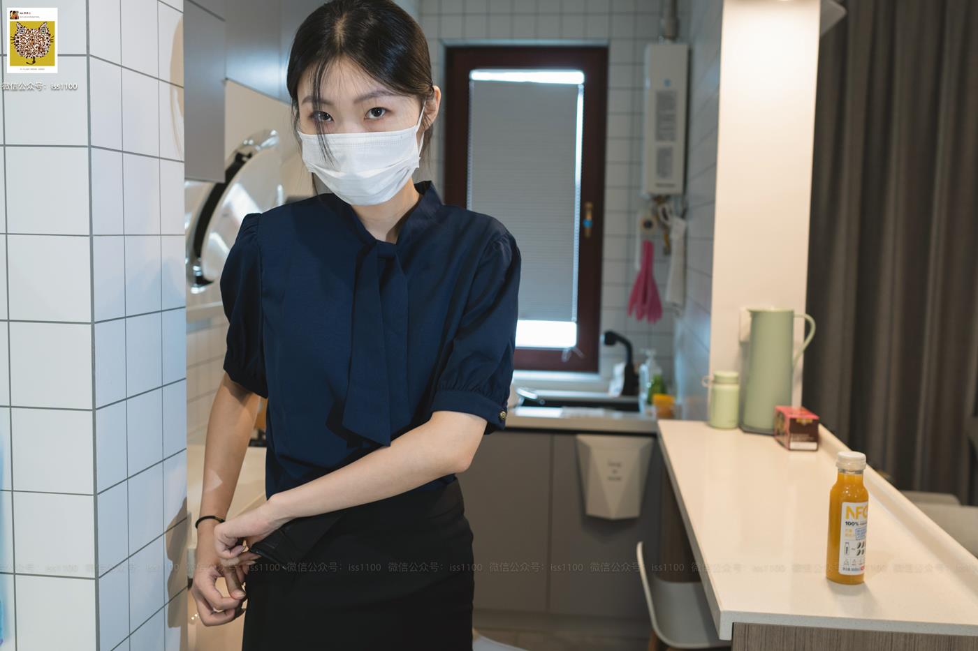 图片[42]-ISS系列 008 美晗 蓝色衬衫 [70P] – 速更版-美库