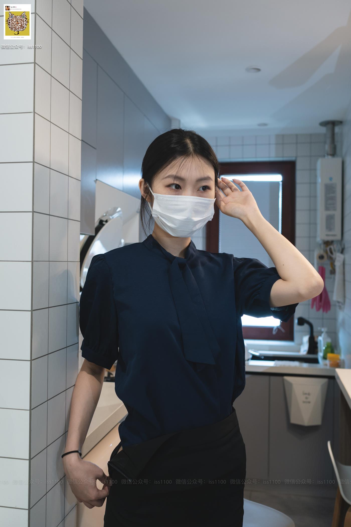 图片[43]-ISS系列 008 美晗 蓝色衬衫 [70P] – 速更版-美库