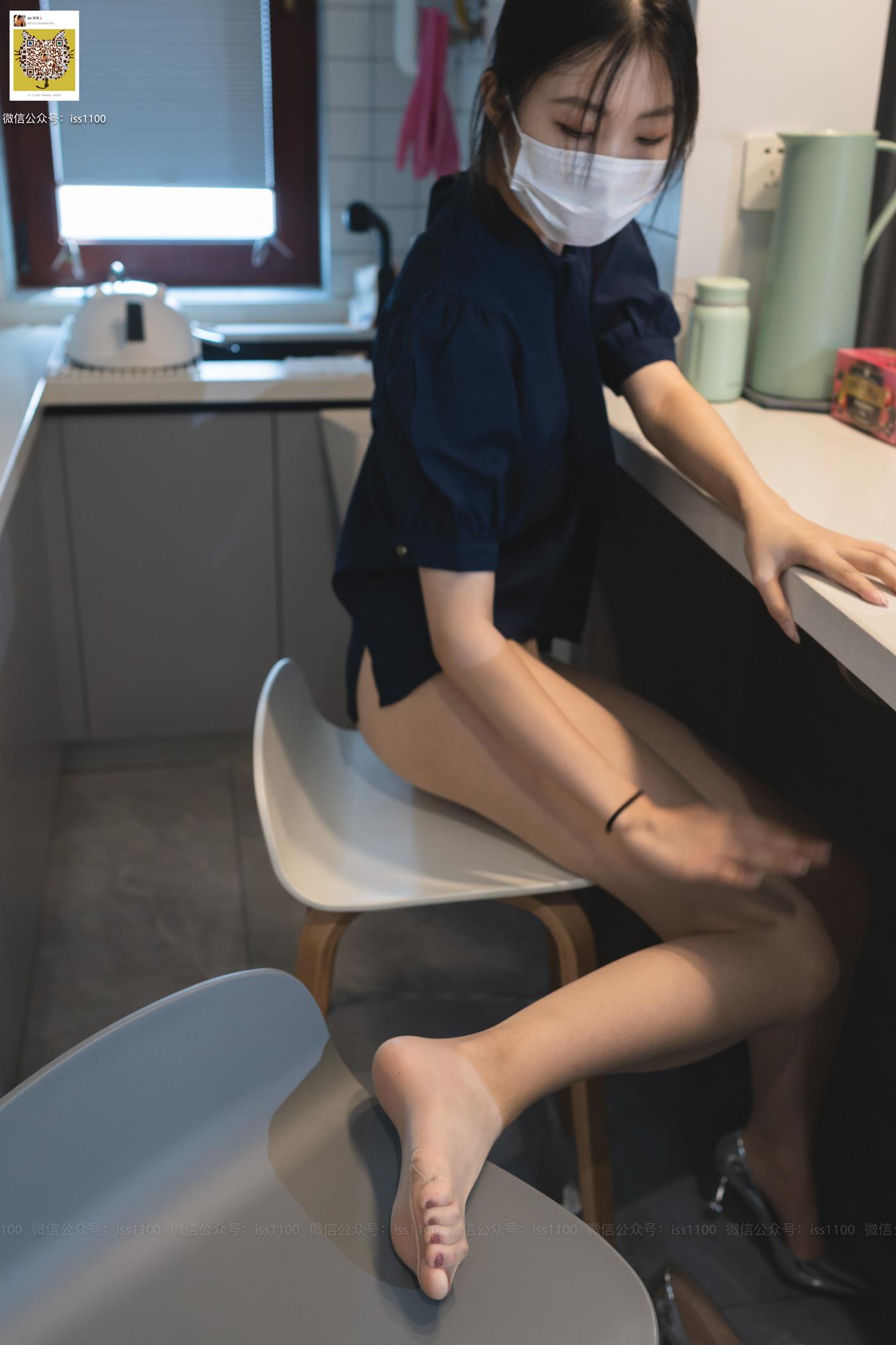 图片[55]-ISS系列 008 美晗 蓝色衬衫 [70P] – 速更版-美库