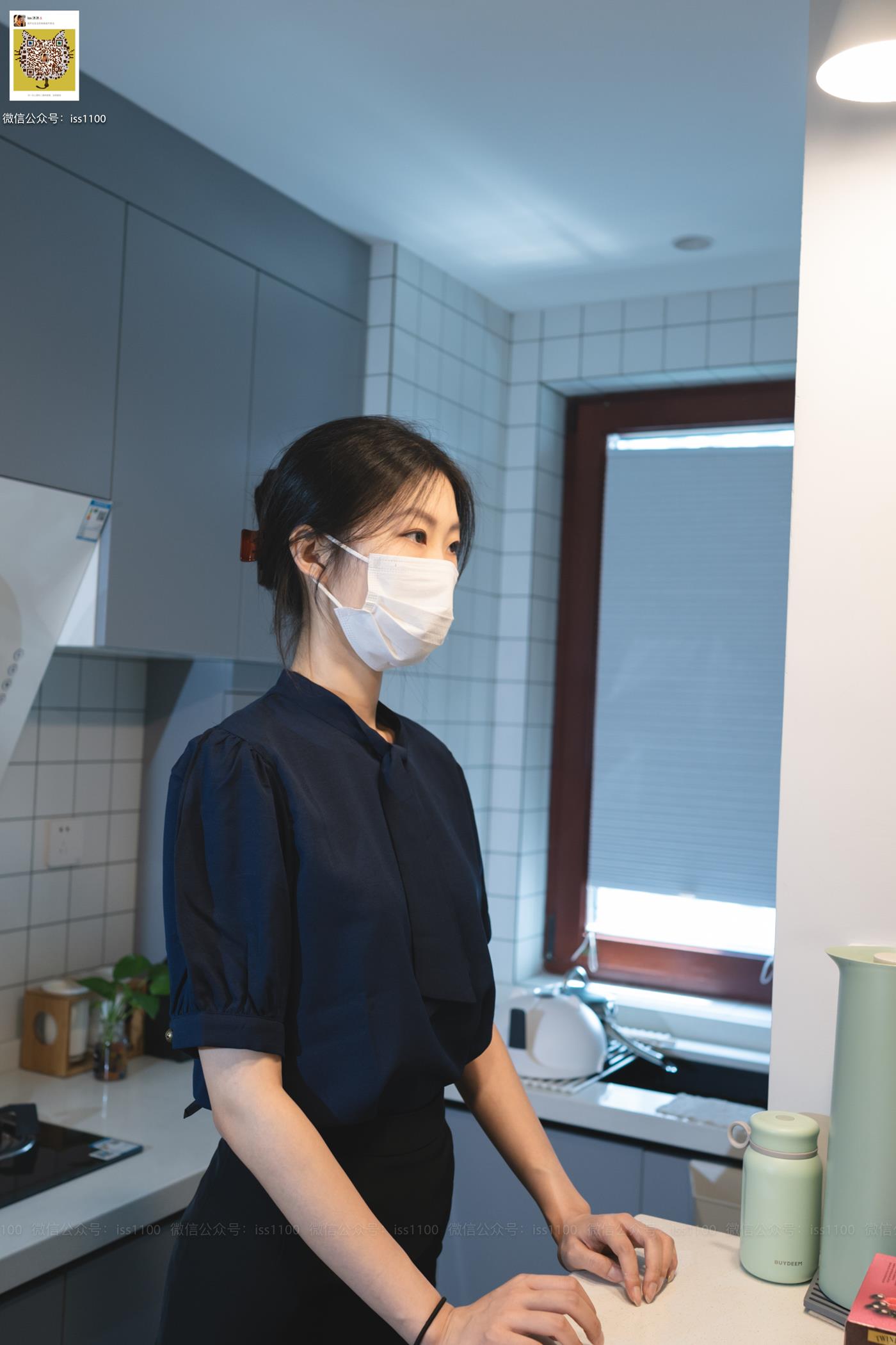 图片[66]-ISS系列 008 美晗 蓝色衬衫 [70P] – 速更版-美库