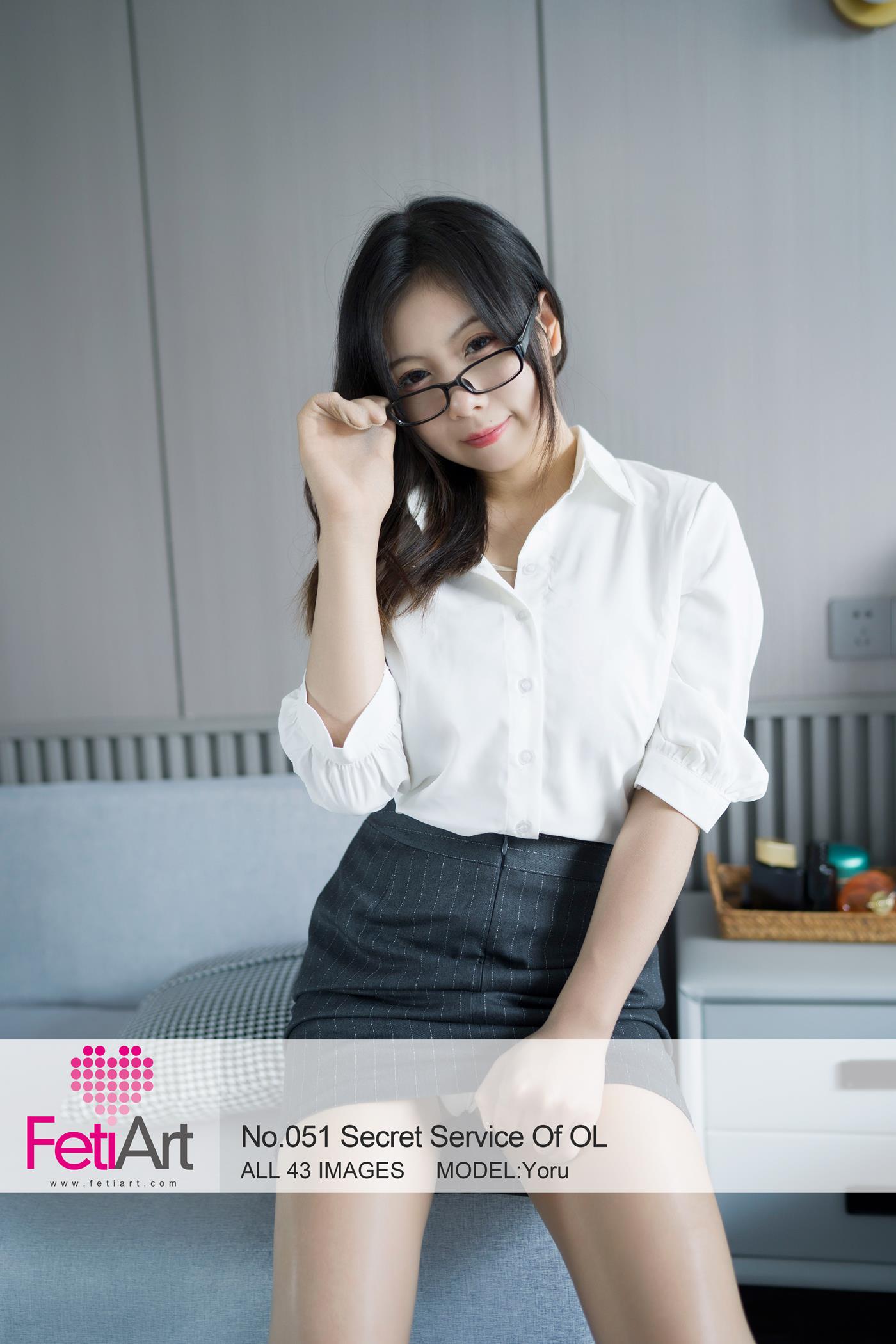 图片[33]-[FetiArt尚物集]NO.051 Secret Service Of OL MODEL-Yoru[43+1P] – 速更版-美库
