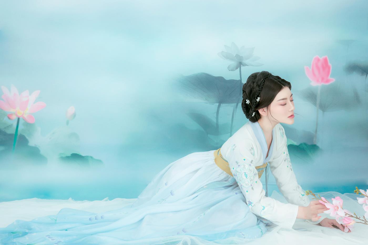 图片[11]-[YITUYU艺图语] 2022.01.10 荷间意 琴宝 [24P] – 速更版-美库