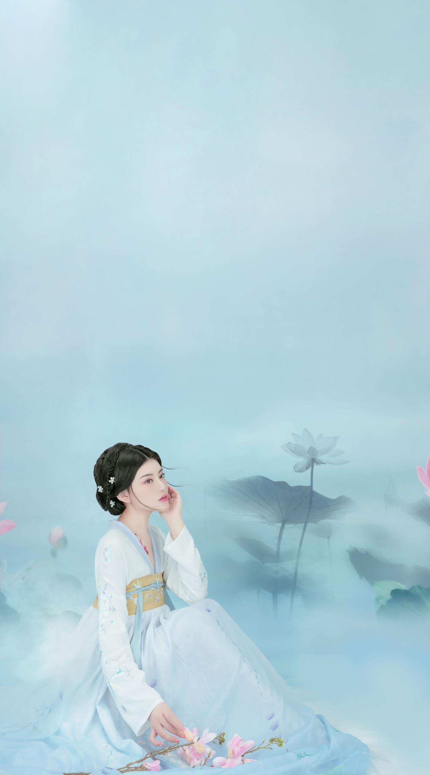 图片[13]-[YITUYU艺图语] 2022.01.10 荷间意 琴宝 [24P] – 速更版-美库