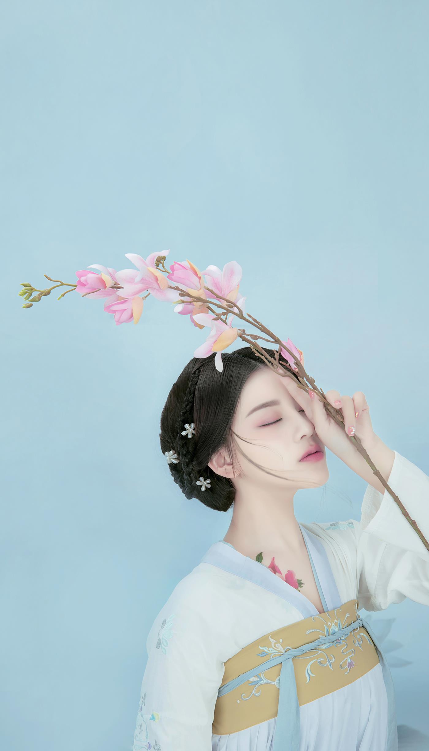 图片[15]-[YITUYU艺图语] 2022.01.10 荷间意 琴宝 [24P] – 速更版-美库