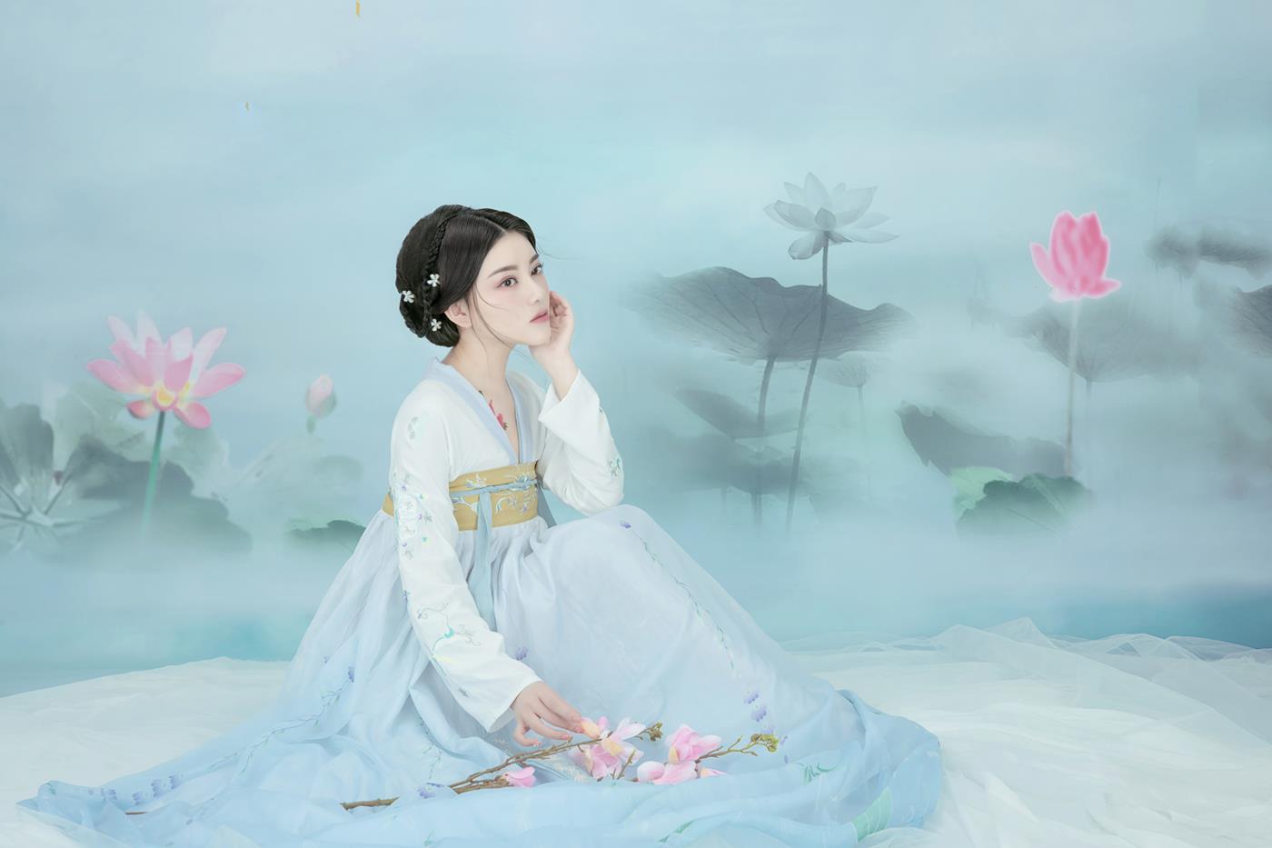 图片[19]-[YITUYU艺图语] 2022.01.10 荷间意 琴宝 [24P] – 速更版-美库