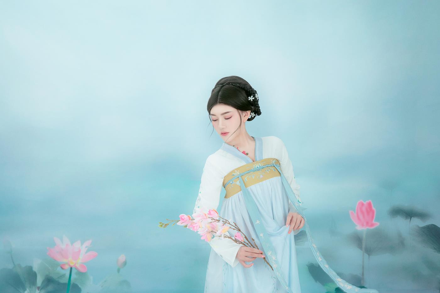 图片[24]-[YITUYU艺图语] 2022.01.10 荷间意 琴宝 [24P] – 速更版-美库