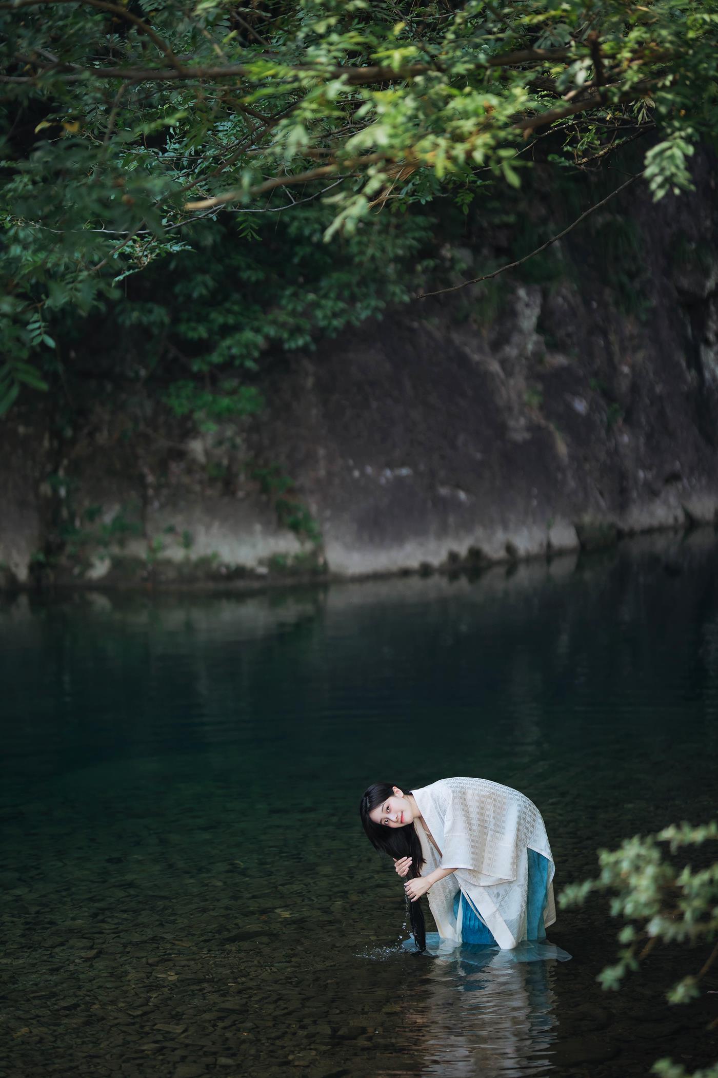 图片[14]-[YITUYU艺图语] 2022.01.11 仙女洗头 小清菡呀 [20P] – 速更版-美库