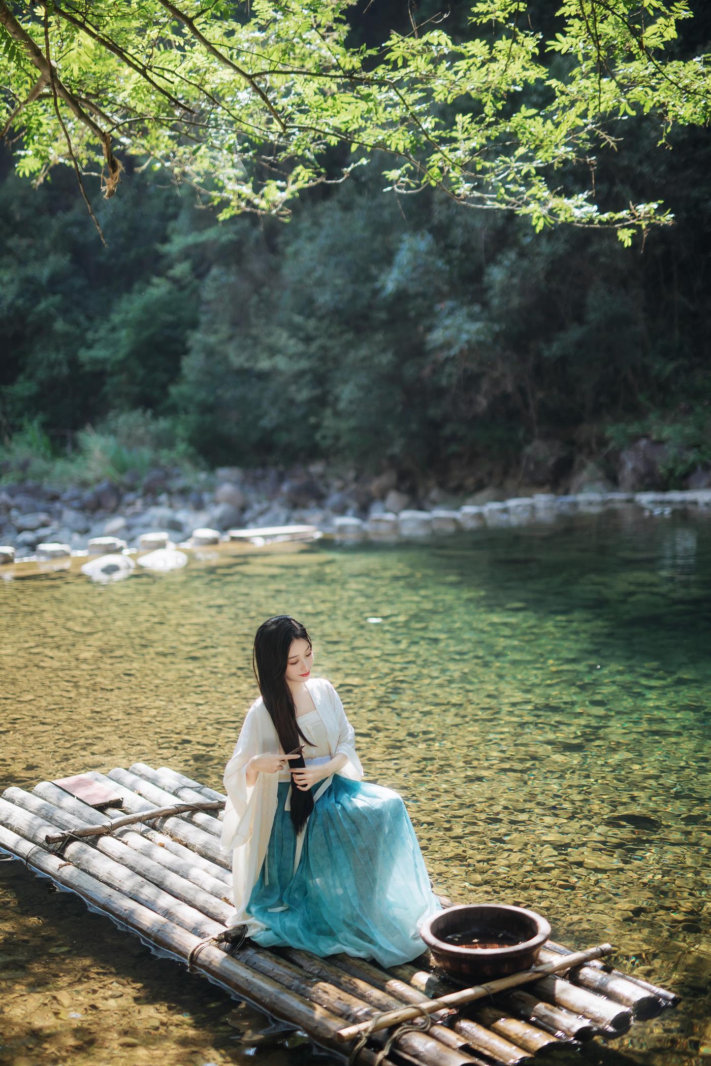 图片[19]-[YITUYU艺图语] 2022.01.11 仙女洗头 小清菡呀 [20P] – 速更版-美库