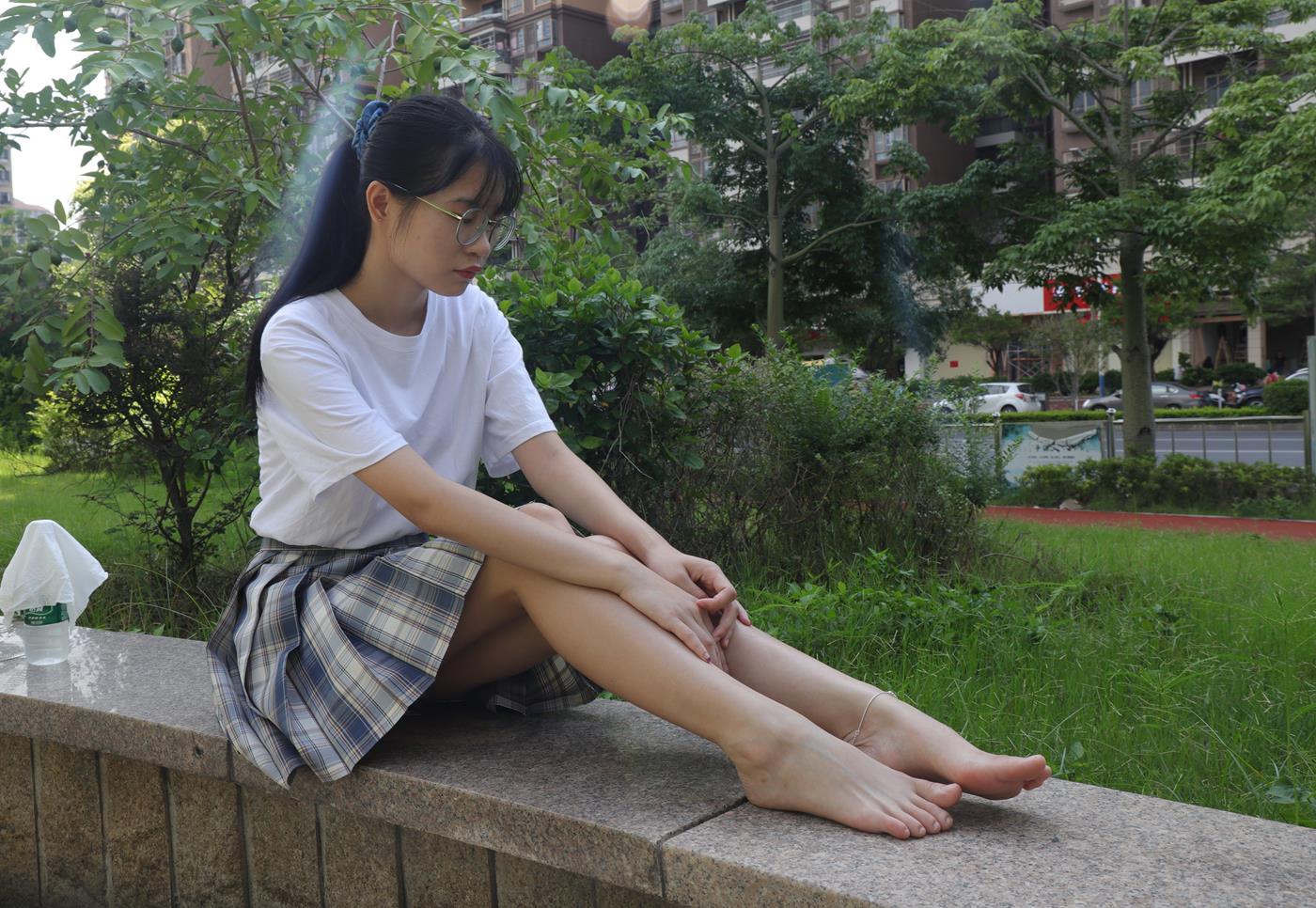 图片[55]-Pary摄影 NO.003 大学生婉萍的雪白美脚 (1) [84P] – 速更版-美库