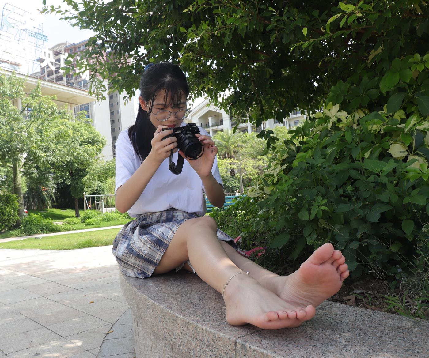 图片[62]-Pary摄影 NO.003 大学生婉萍的雪白美脚 (2) [85P] – 速更版-美库