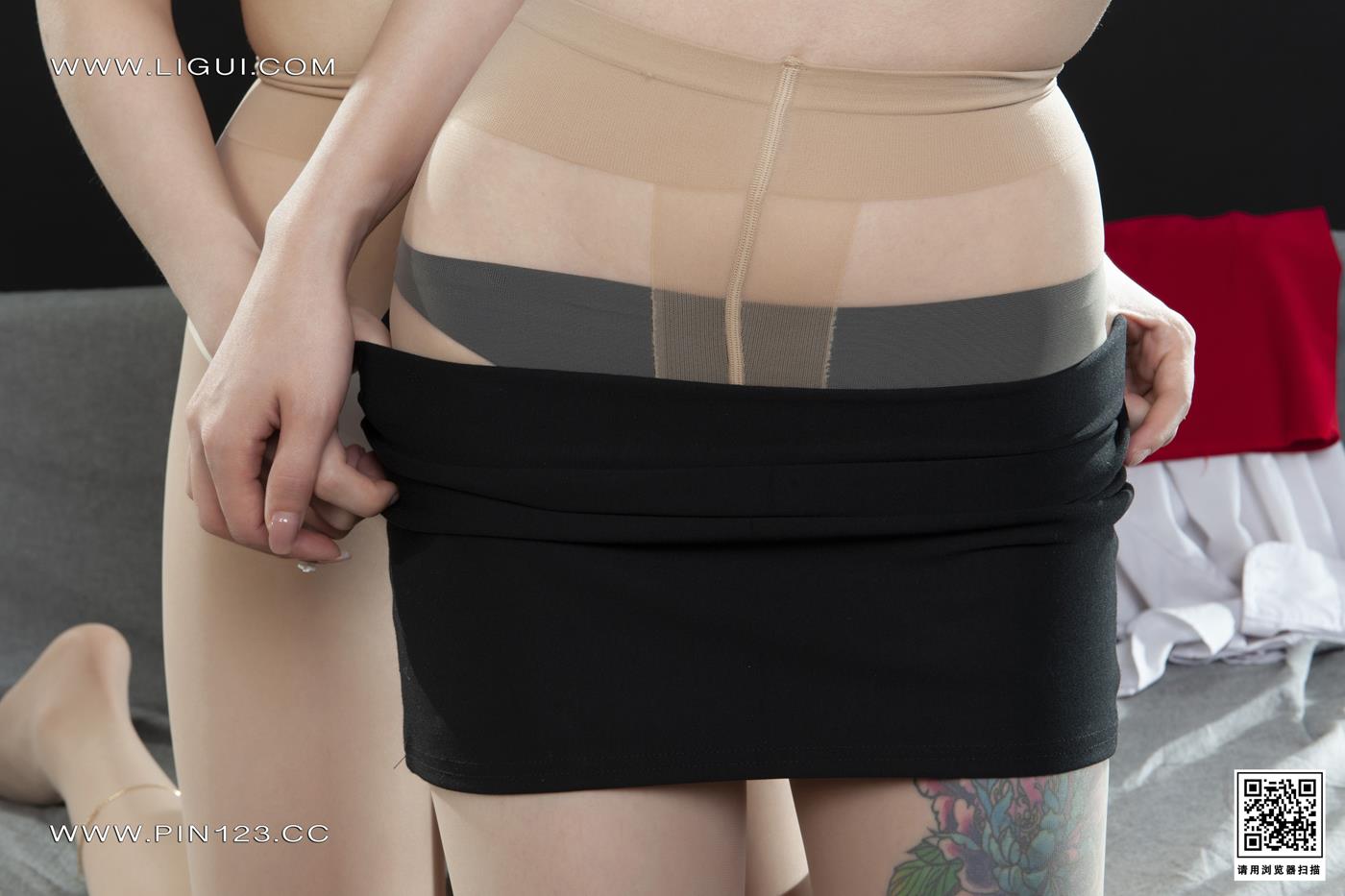 图片[14]-[Ligui丽柜]2022.12.09 双生花-伊莲情缘 小七＆甜甜[38+1P] – 速更版-美库