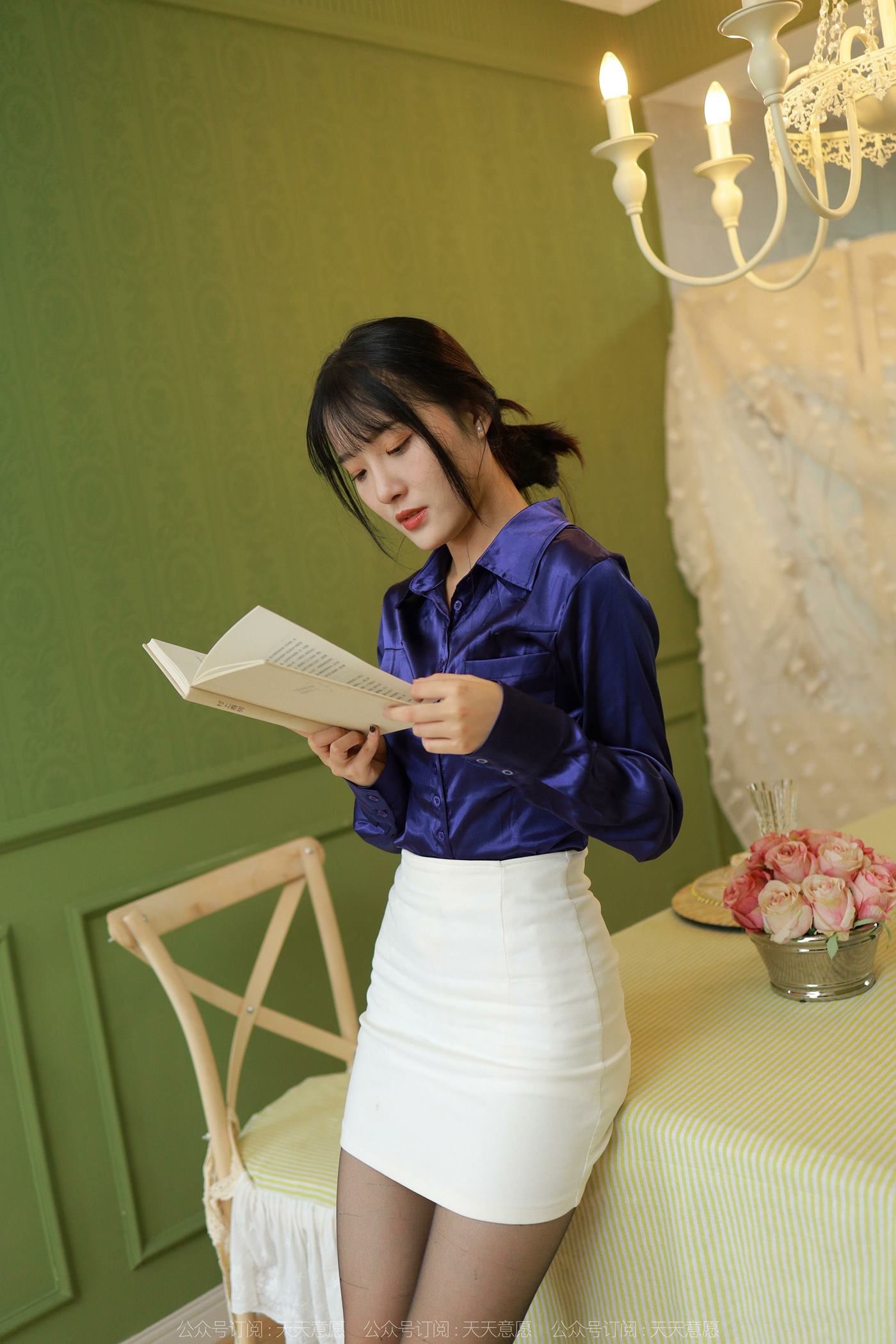 图片[48]-[IESS异思趣向] 耽丝 220812婉萍 [83P] – 速更版-美库