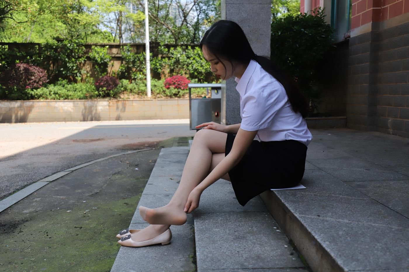 图片[40]-大西瓜爱牙膏-2020 01X活动 模特2（二） 户外制服ol-3 (1) [64P] – 速更版-美库