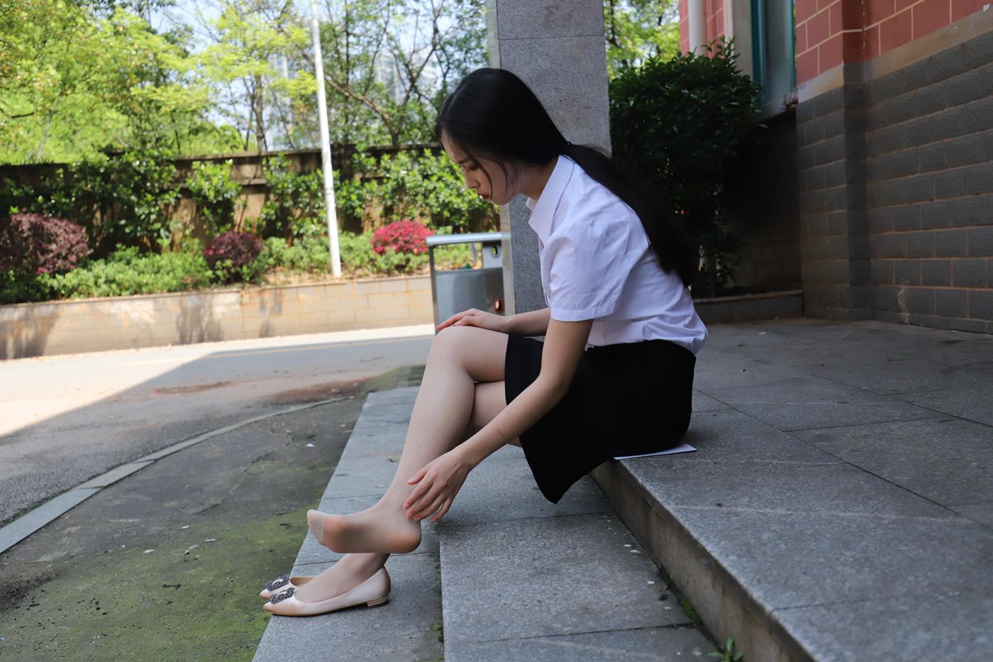 图片[43]-大西瓜爱牙膏-2020 01X活动 模特2（二） 户外制服ol-3 (1) [64P] – 速更版-美库