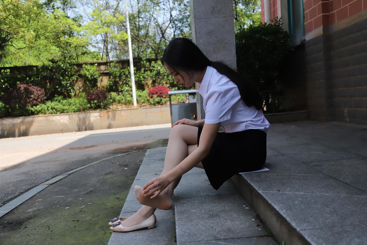 图片[44]-大西瓜爱牙膏-2020 01X活动 模特2（二） 户外制服ol-3 (1) [64P] – 速更版-美库