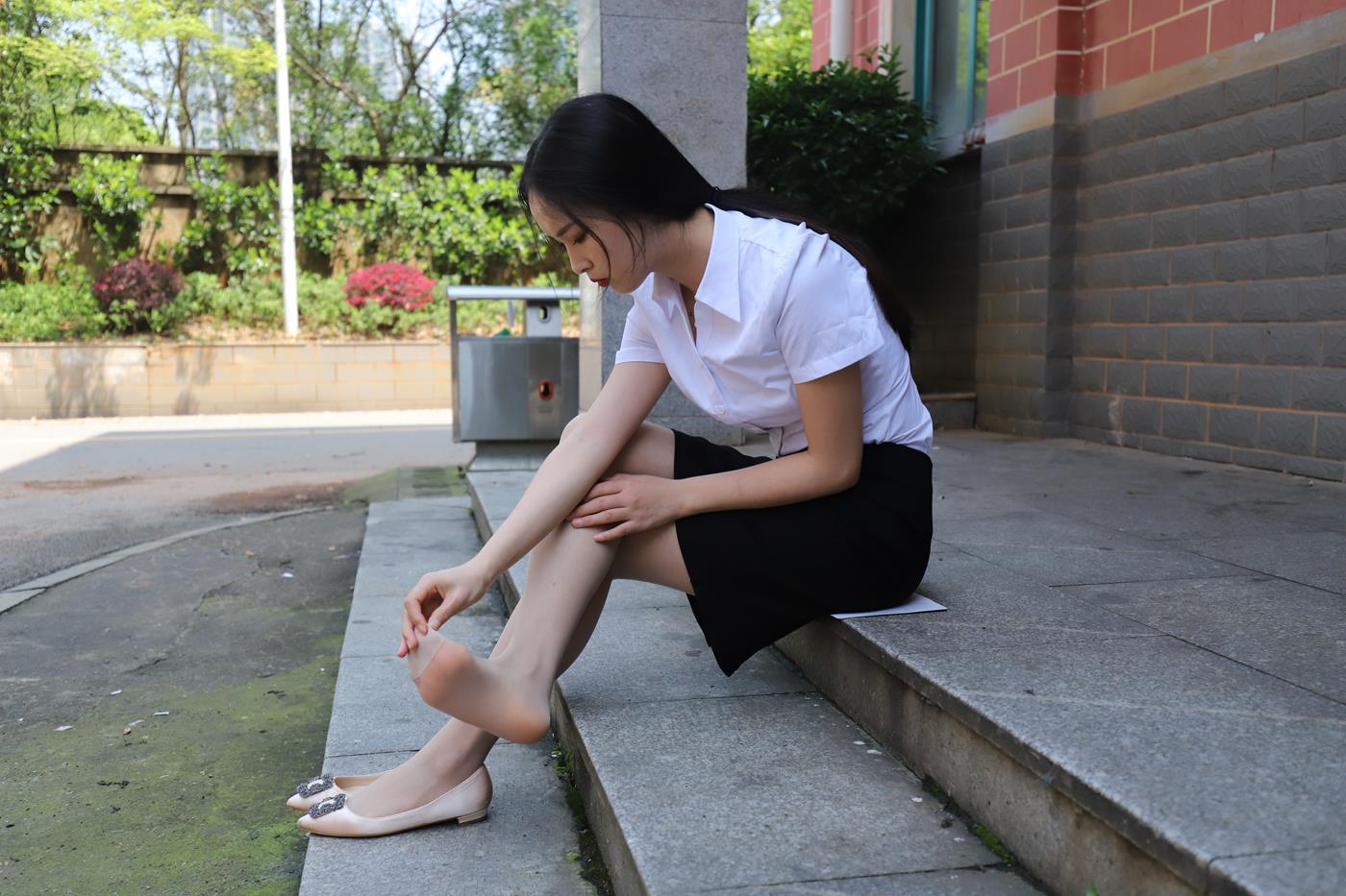 图片[48]-大西瓜爱牙膏-2020 01X活动 模特2（二） 户外制服ol-3 (1) [64P] – 速更版-美库