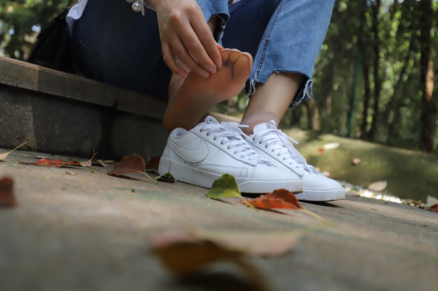 图片[44]-大西瓜爱牙膏-2020 01X活动 模特2（二） 牛仔裤短丝白鞋 (2) [100P] – 速更版-美库