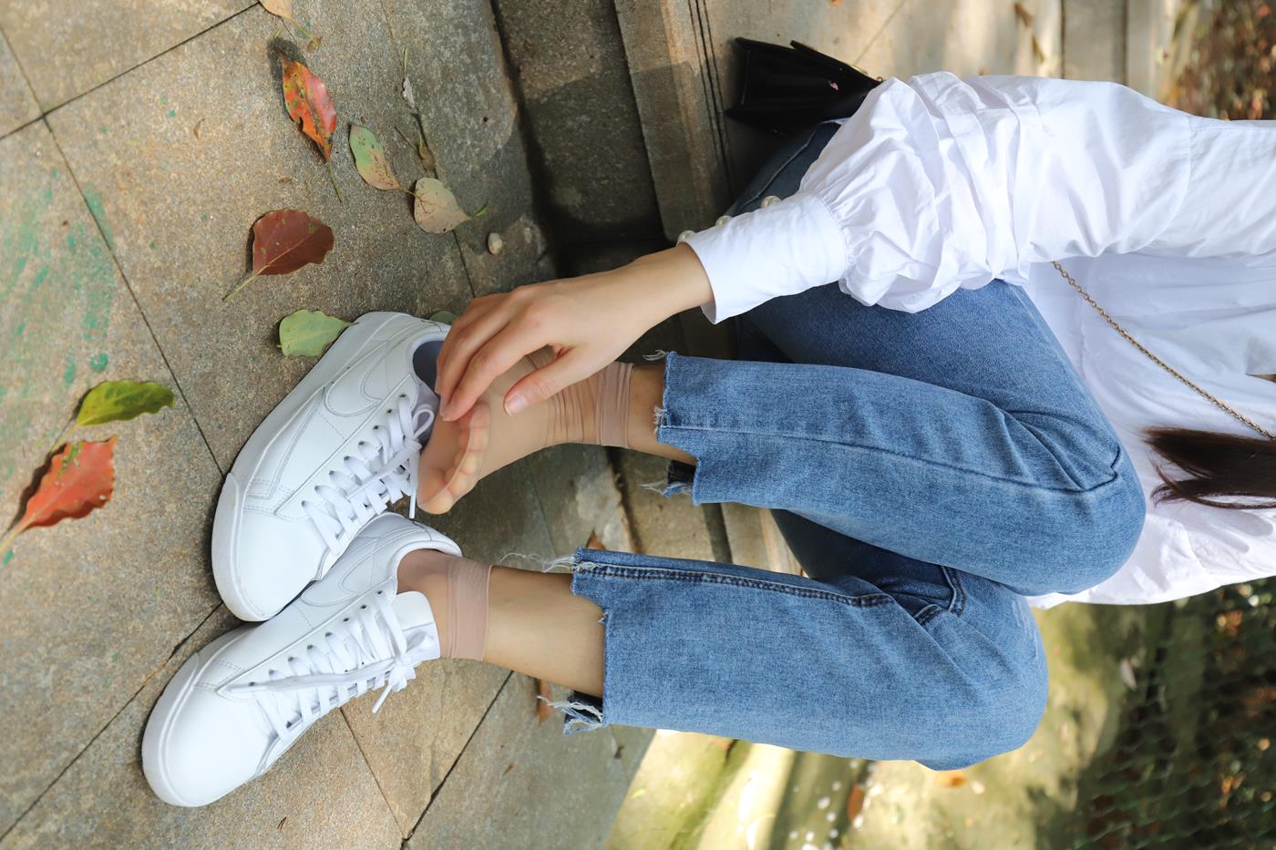 图片[47]-大西瓜爱牙膏-2020 01X活动 模特2（二） 牛仔裤短丝白鞋 (2) [100P] – 速更版-美库