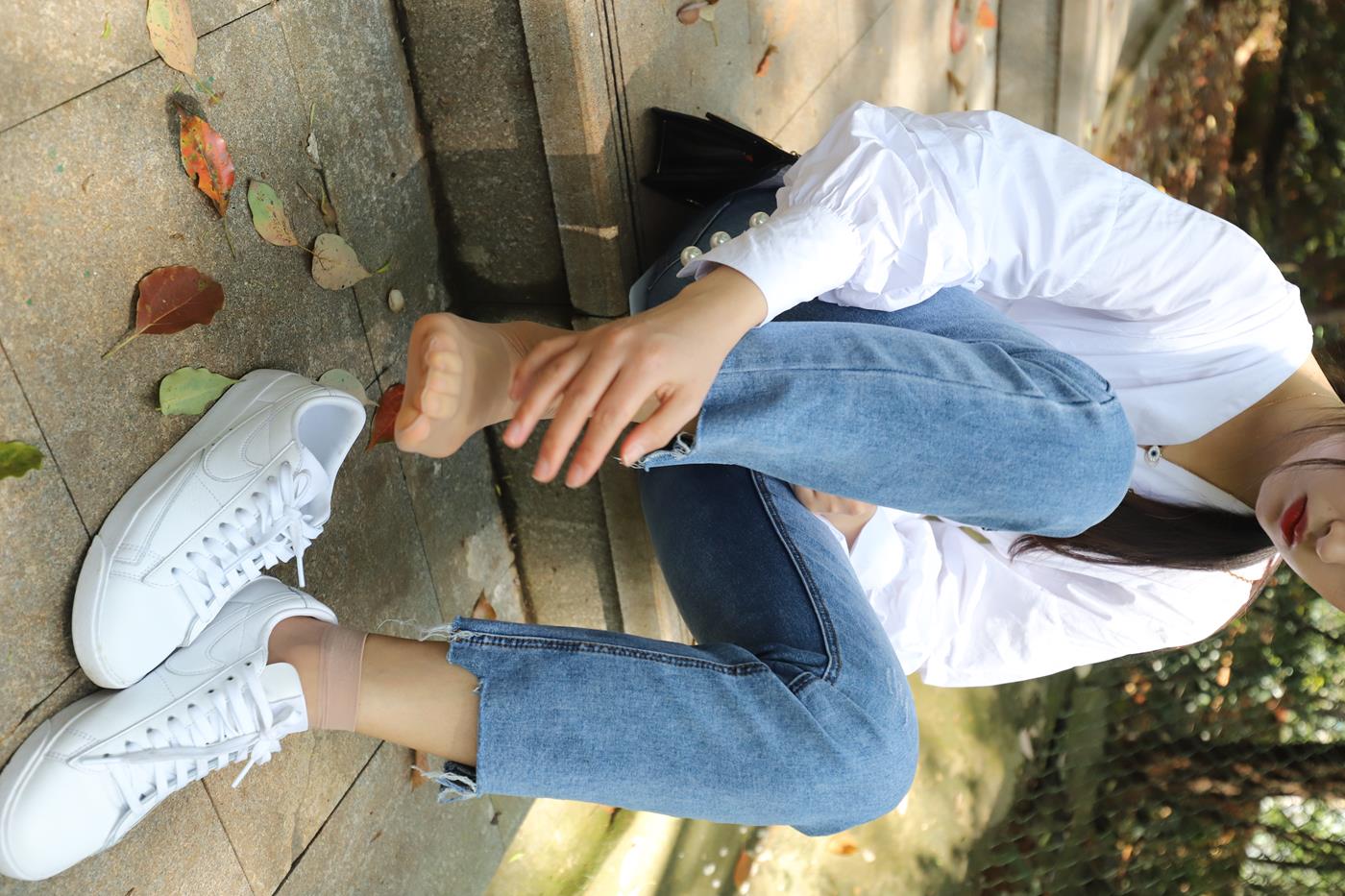 图片[50]-大西瓜爱牙膏-2020 01X活动 模特2（二） 牛仔裤短丝白鞋 (2) [100P] – 速更版-美库