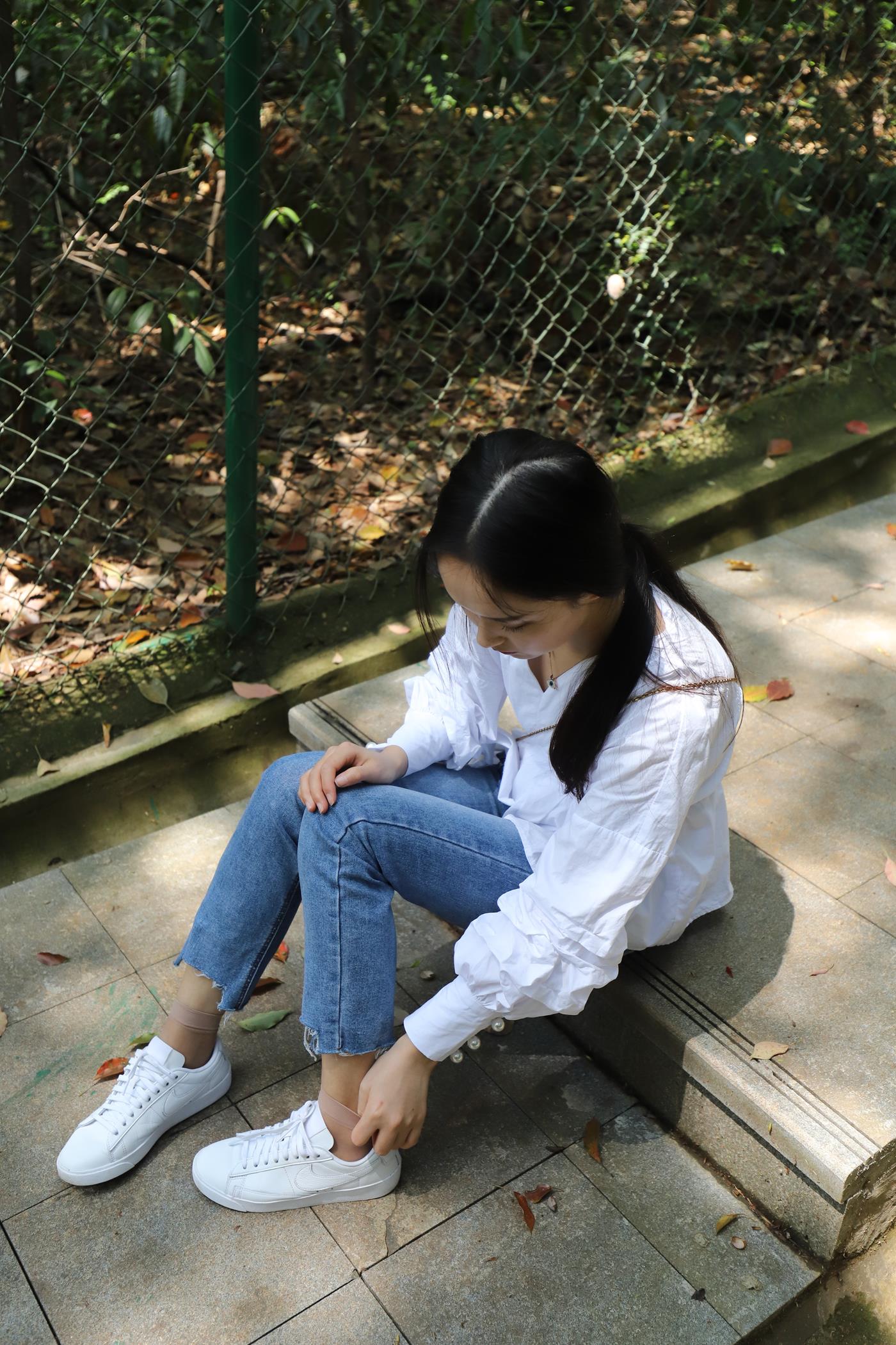 图片[62]-大西瓜爱牙膏-2020 01X活动 模特2（二） 牛仔裤短丝白鞋 (2) [100P] – 速更版-美库