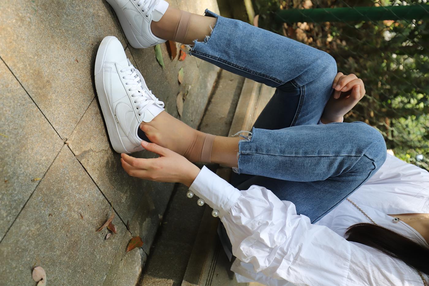 图片[67]-大西瓜爱牙膏-2020 01X活动 模特2（二） 牛仔裤短丝白鞋 (2) [100P] – 速更版-美库