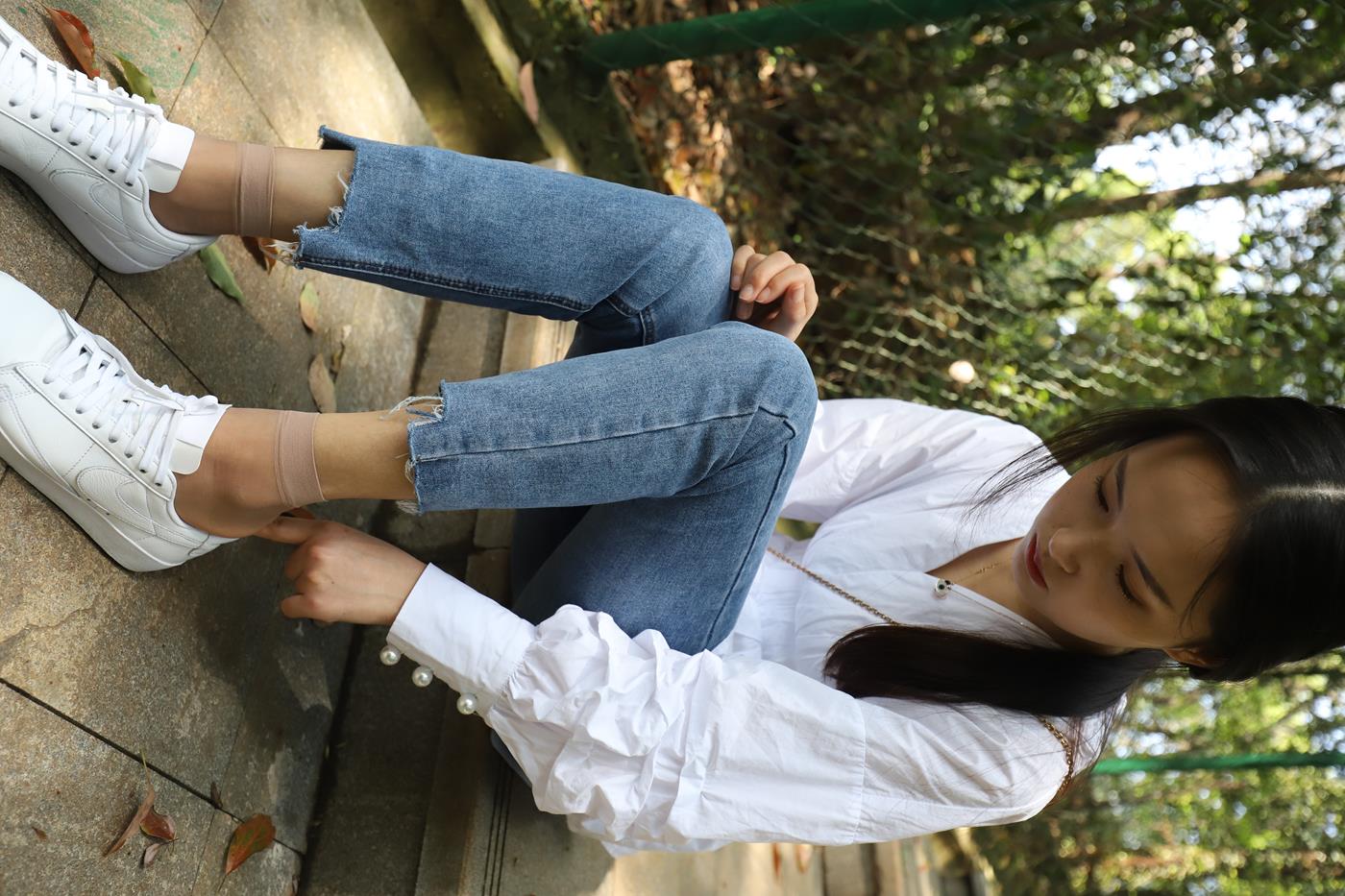 图片[90]-大西瓜爱牙膏-2020 01X活动 模特2（二） 牛仔裤短丝白鞋 (2) [100P] – 速更版-美库