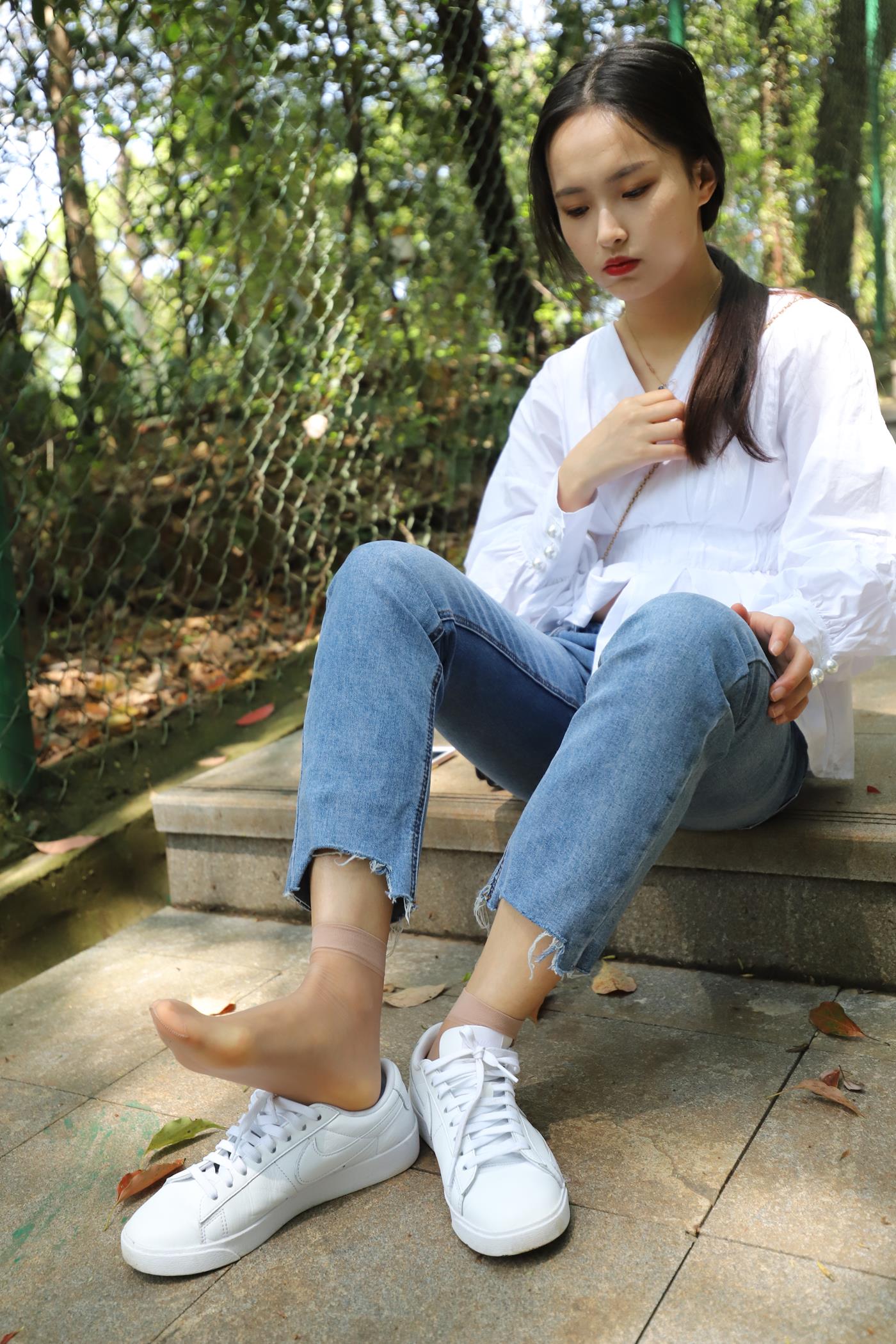 图片[94]-大西瓜爱牙膏-2020 01X活动 模特2（二） 牛仔裤短丝白鞋 (2) [100P] – 速更版-美库