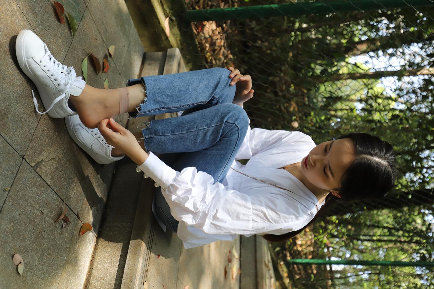 图片[90]-大西瓜爱牙膏-2020 01X活动 模特2（二） 牛仔裤短丝白鞋 (1) [96P] – 速更版-美库