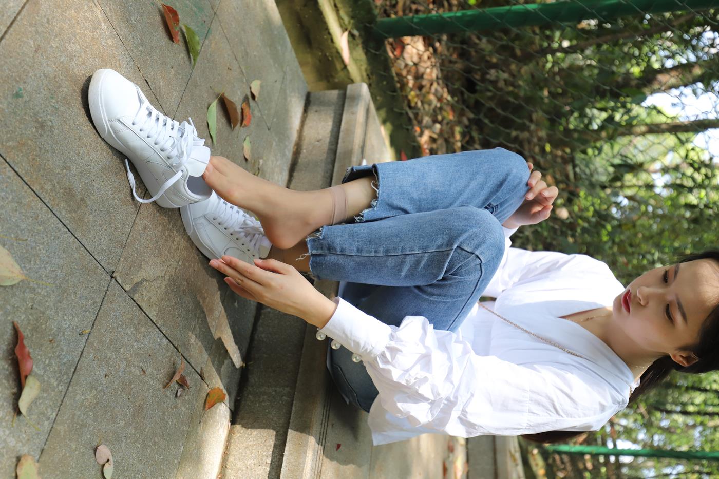 图片[91]-大西瓜爱牙膏-2020 01X活动 模特2（二） 牛仔裤短丝白鞋 (1) [96P] – 速更版-美库