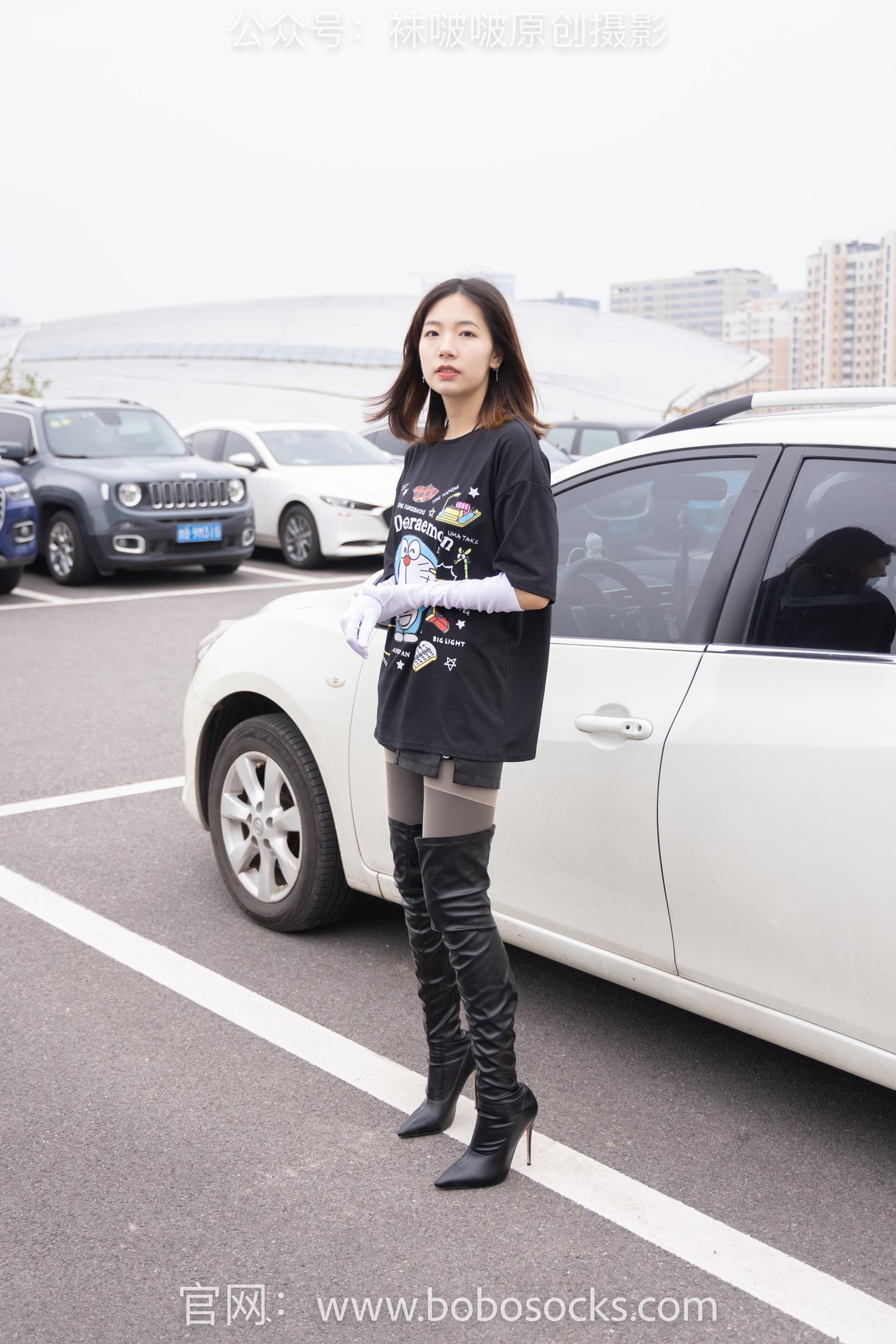 图片[21]-[BoBoSocks袜啵啵]NO.146 小甜豆-高跟长靴、黑色踩脚裤、肉丝 (1) [84P] – 速更版-美库