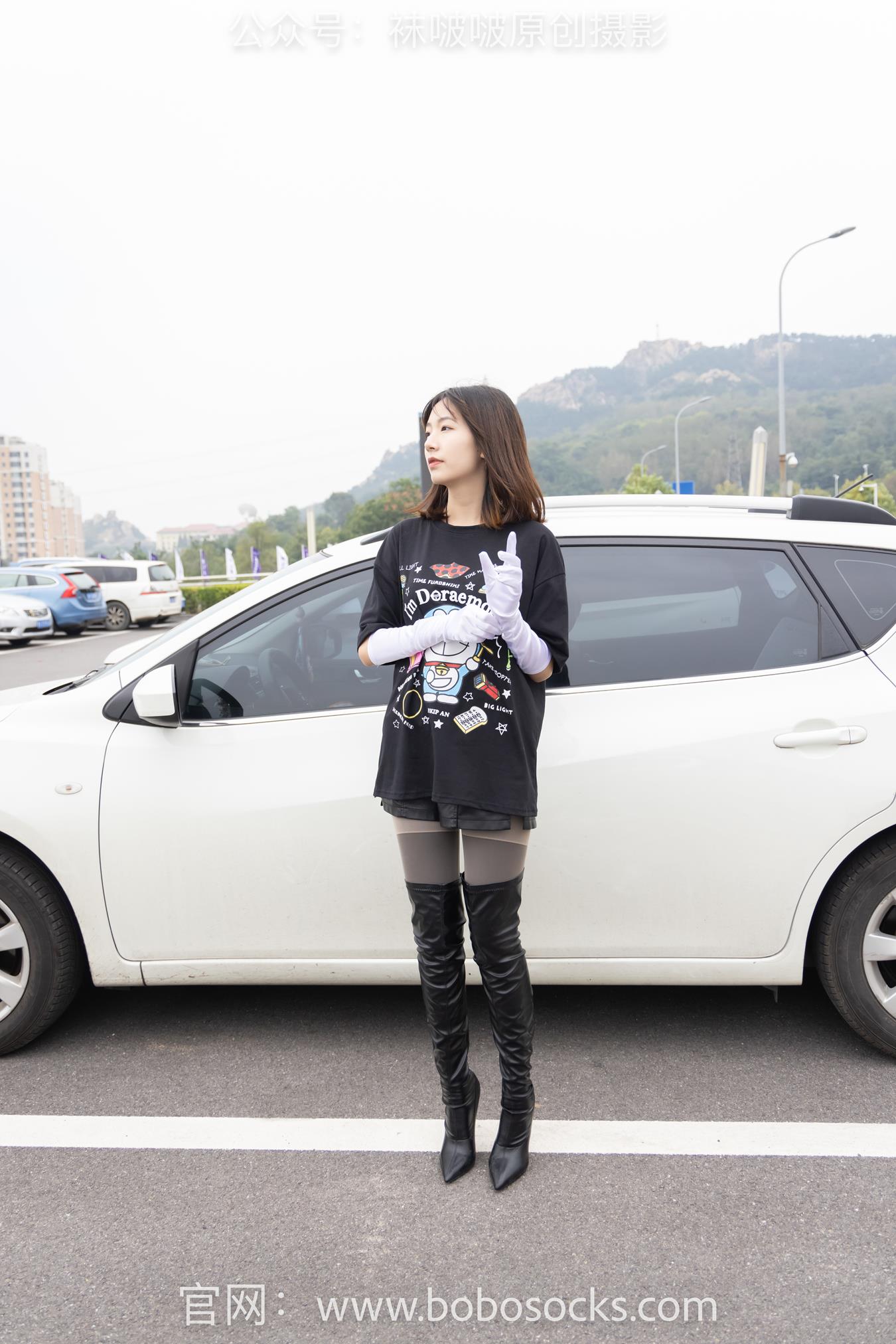 图片[25]-[BoBoSocks袜啵啵]NO.146 小甜豆-高跟长靴、黑色踩脚裤、肉丝 (1) [84P] – 速更版-美库